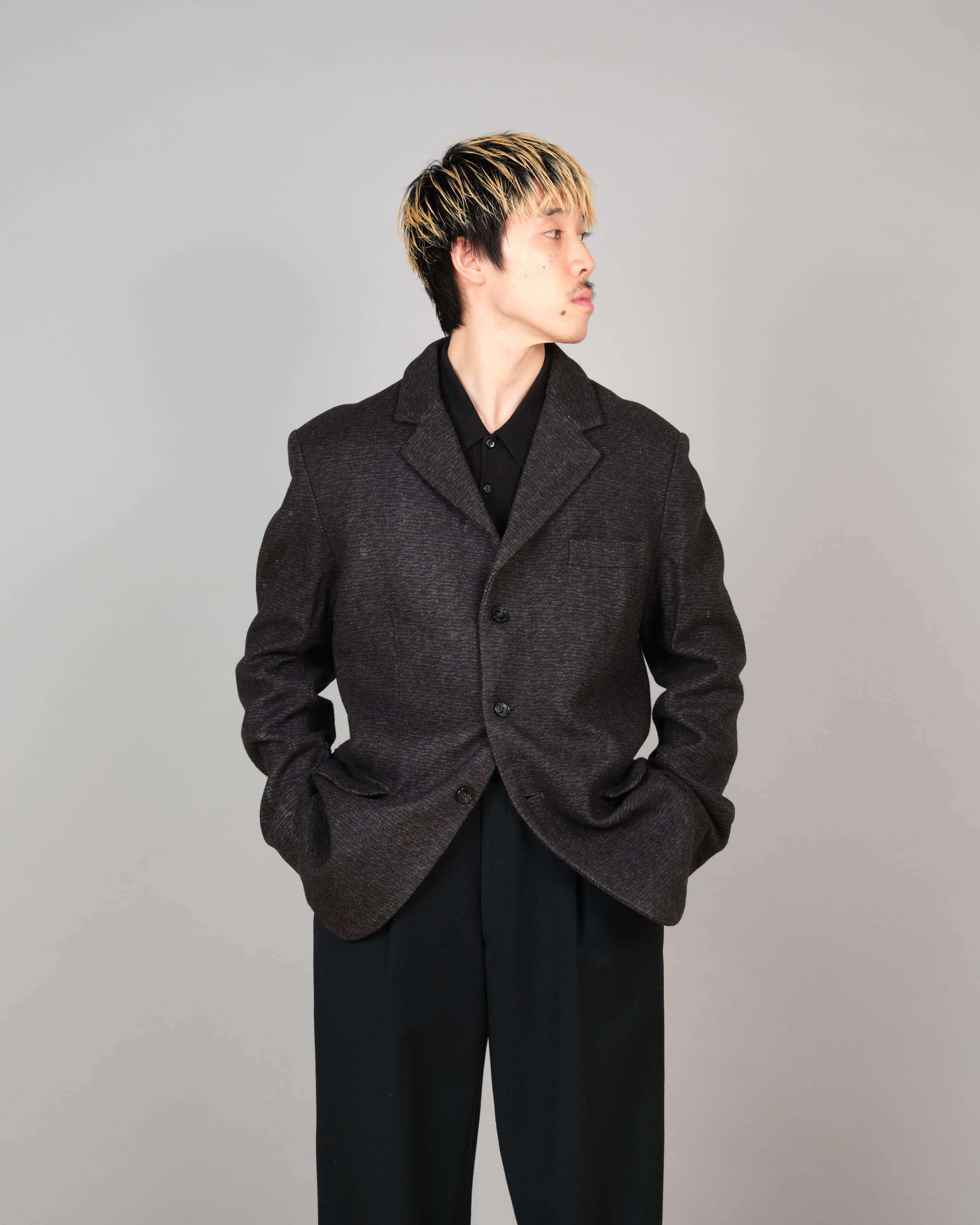 【~60’s】French Vintage Wool Lapel Work Jacket "Pascal"