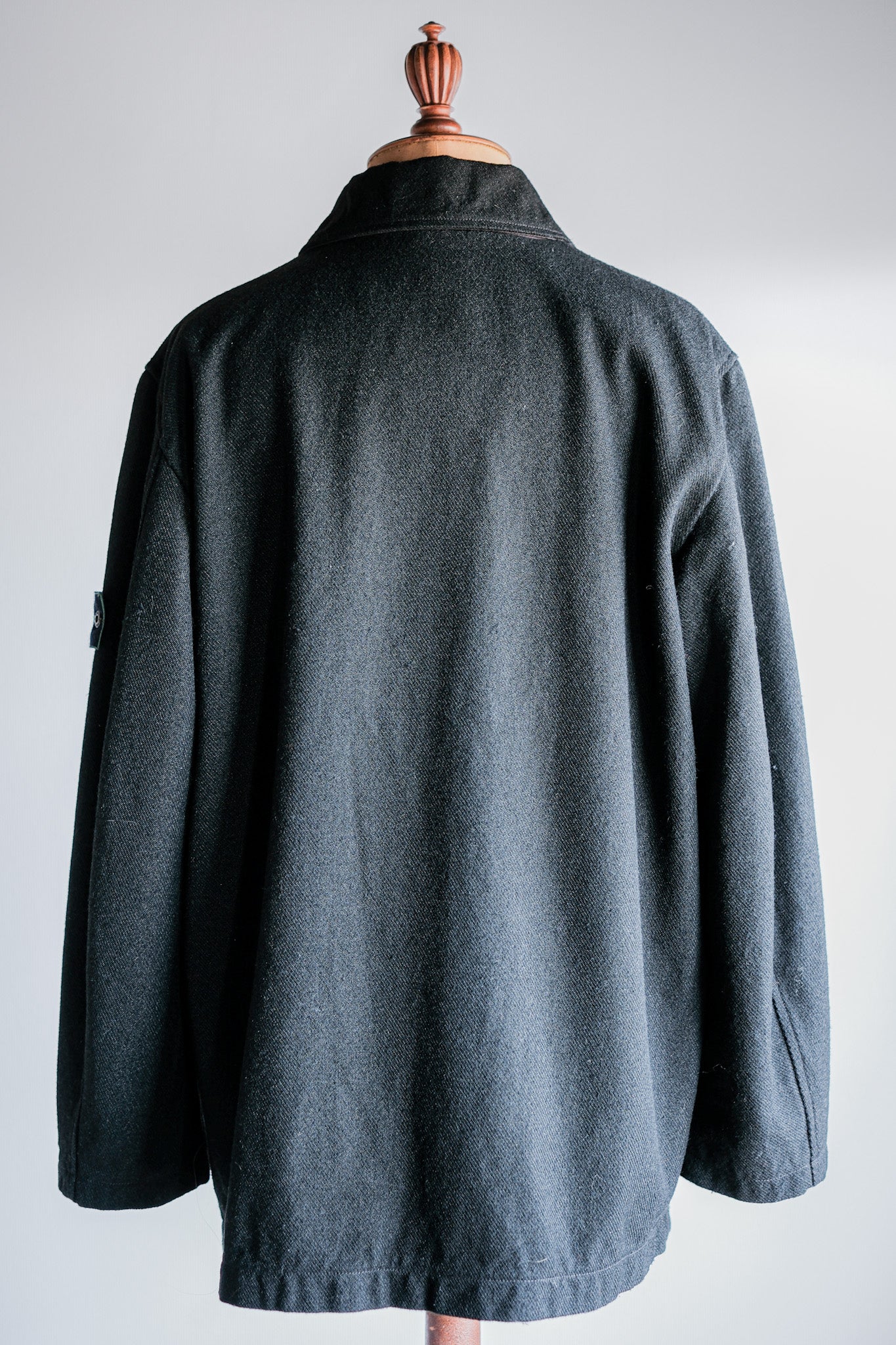 【98AW】Old STONE ISLAND Nylon Jacket Size.L "Green Edge"