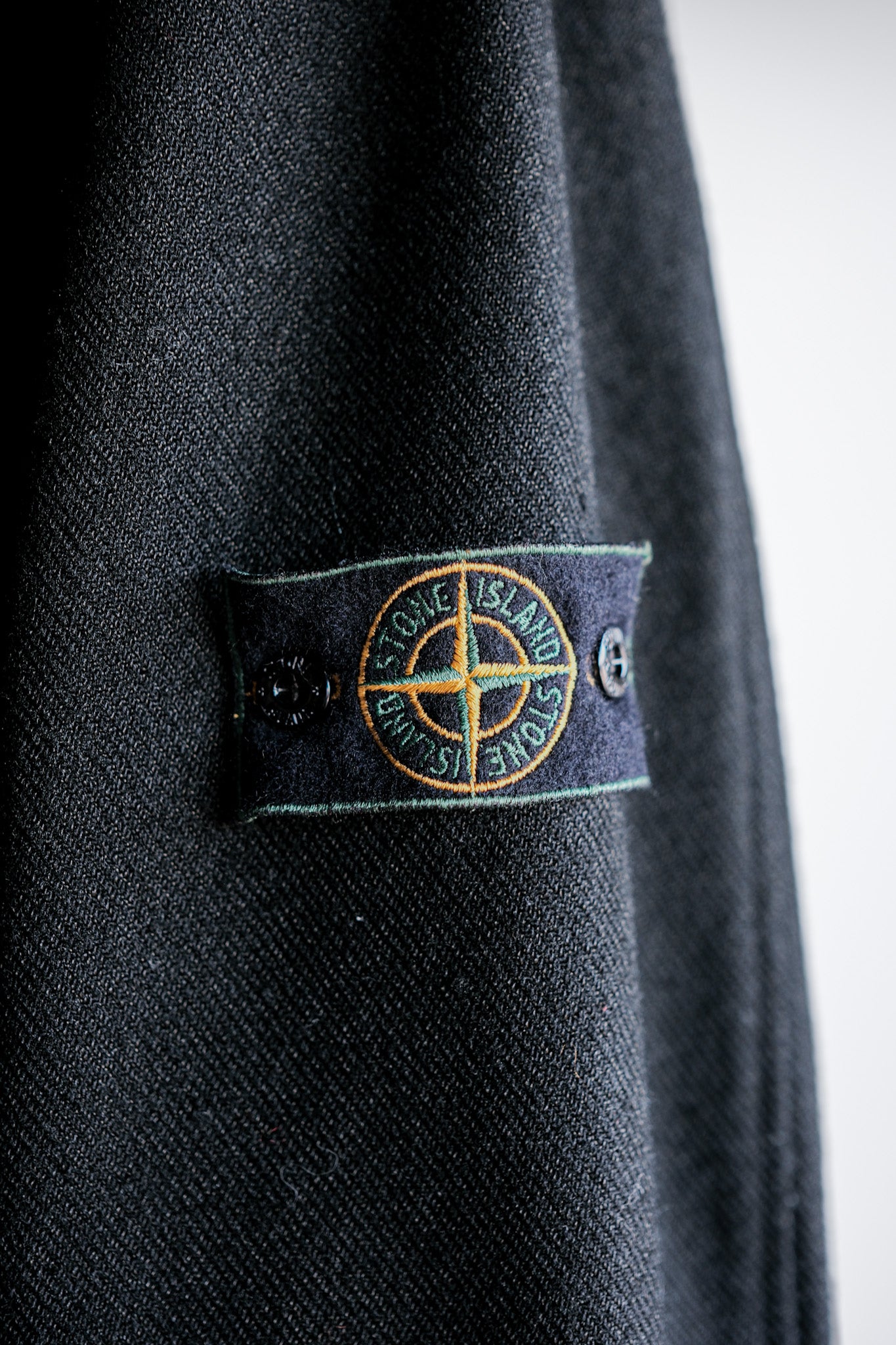 【98AW】Old STONE ISLAND Nylon Jacket Size.L "Green Edge"