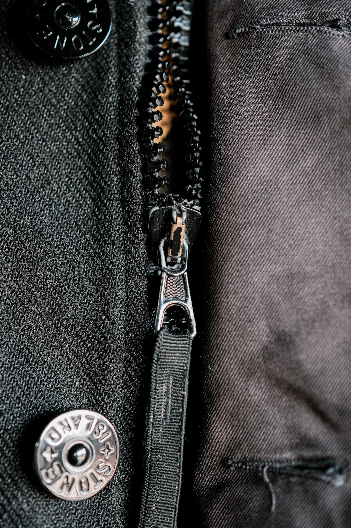 【98AW】Old STONE ISLAND Nylon Jacket Size.L "Green Edge"