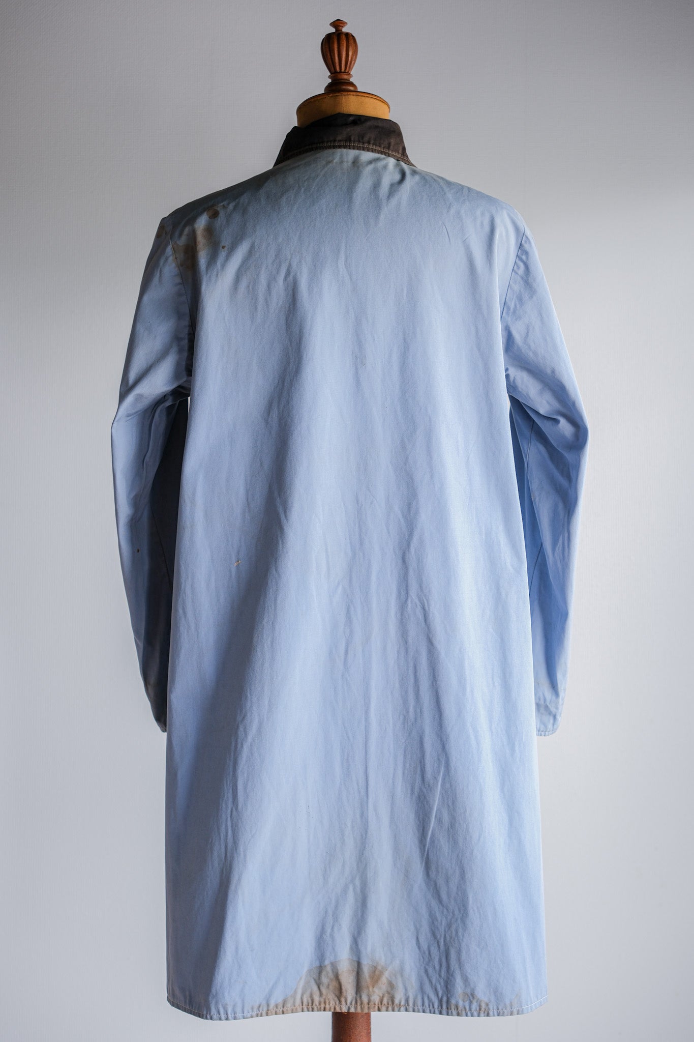 【~50's】French Vintage Unknown Reversible Coat "Crazy Fade"