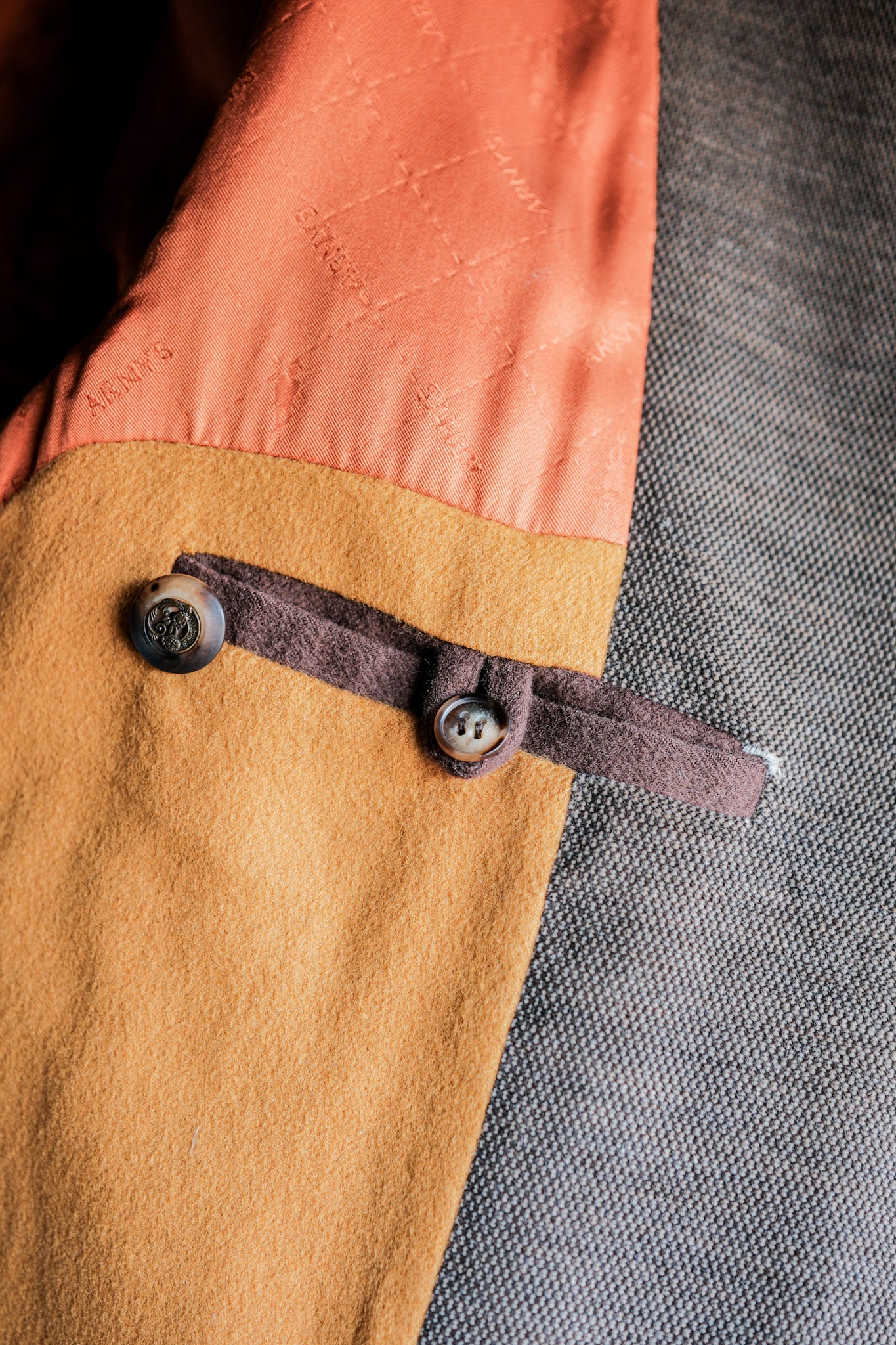 【~00's】Old ARNYS PARIS Fish Mouth Lapel Jacket Size.52