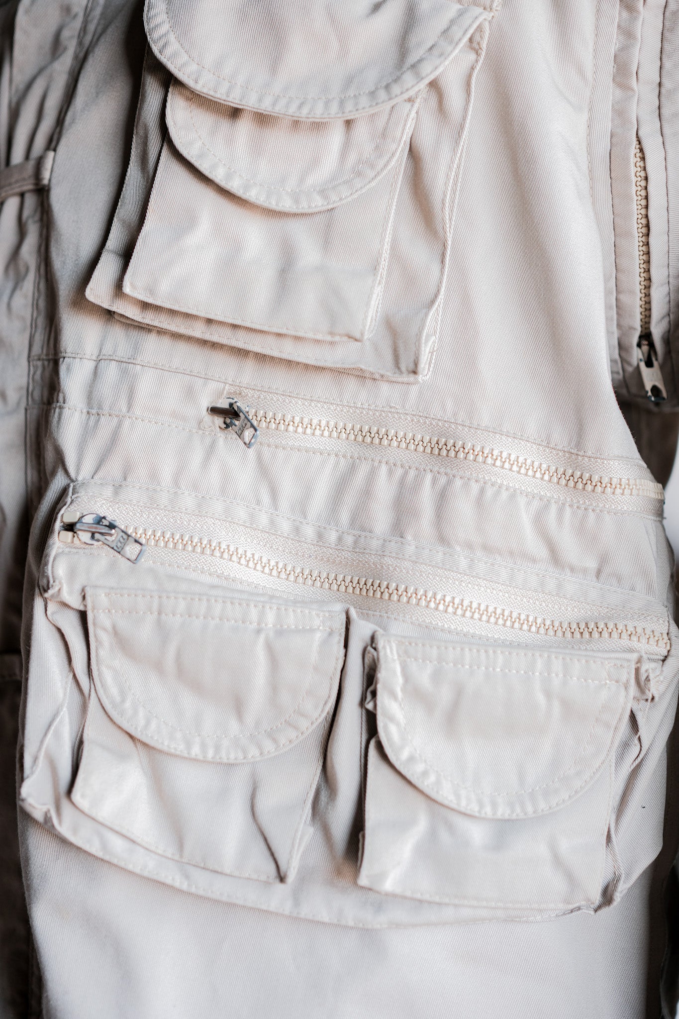 【~90's】Old Renoma Paris Detachable Sleeve Multi Pocket Jacket