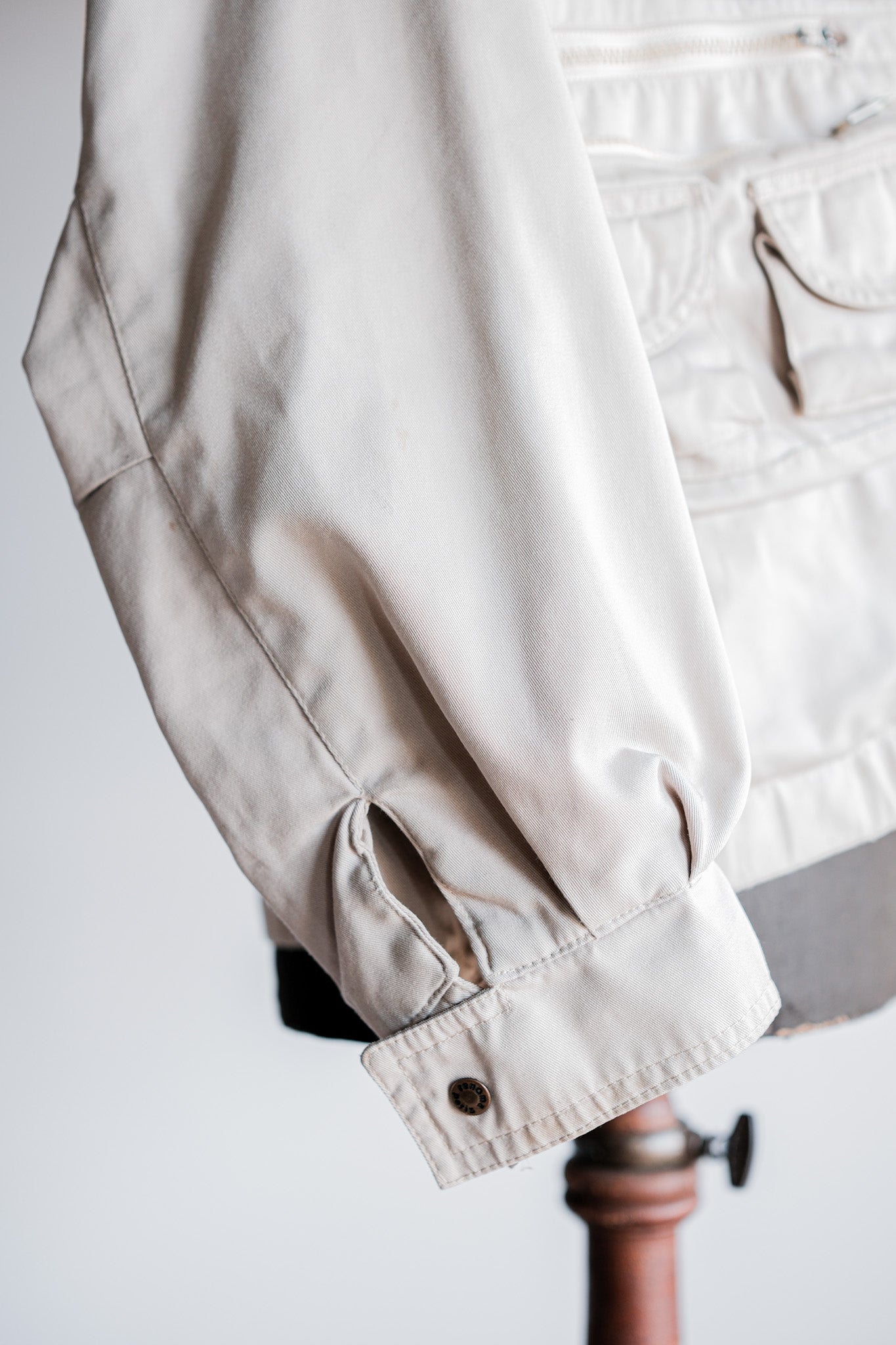 【~90's】Old Renoma Paris Detachable Sleeve Multi Pocket Jacket