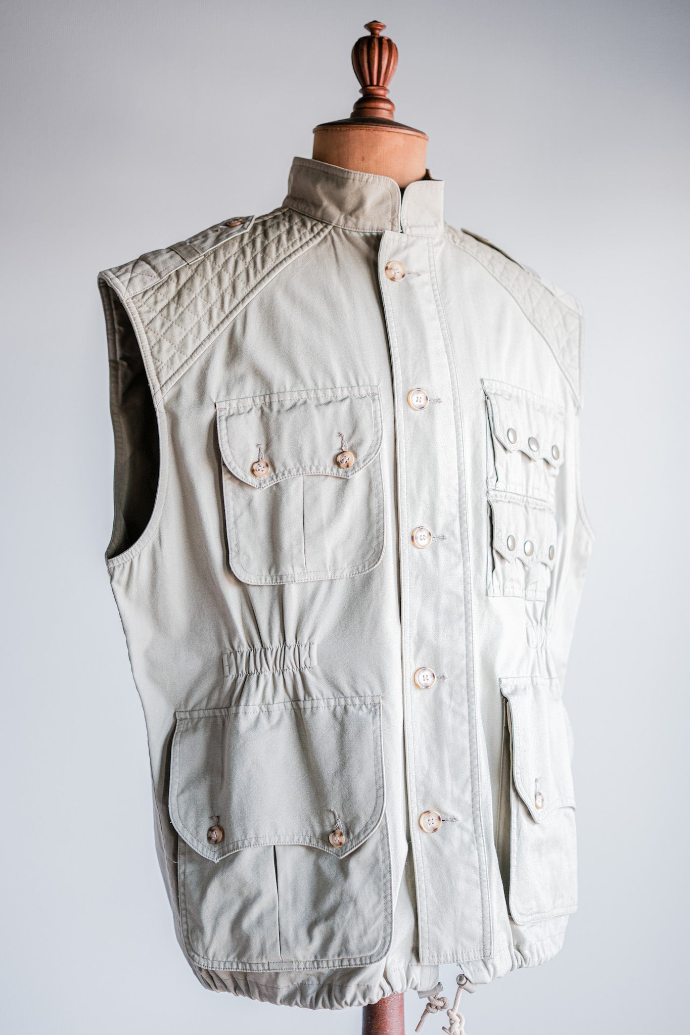 【~90's】Vintage Willis&Geiger Cotton Hunting Vest Size.L