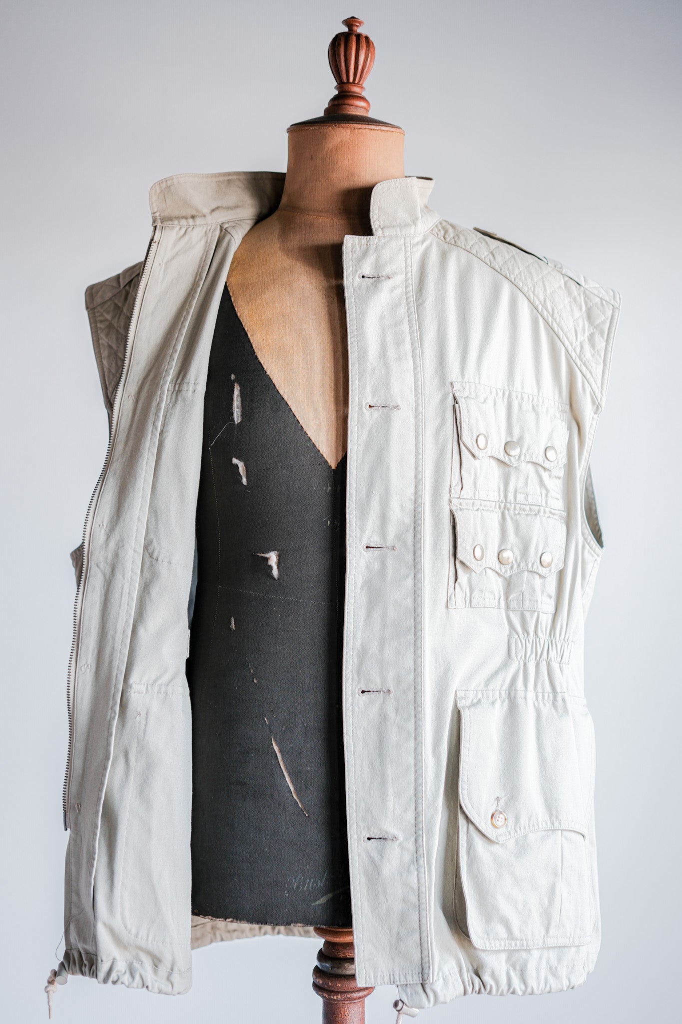 【~90's】Vintage Willis&Geiger Cotton Hunting Vest Size.L