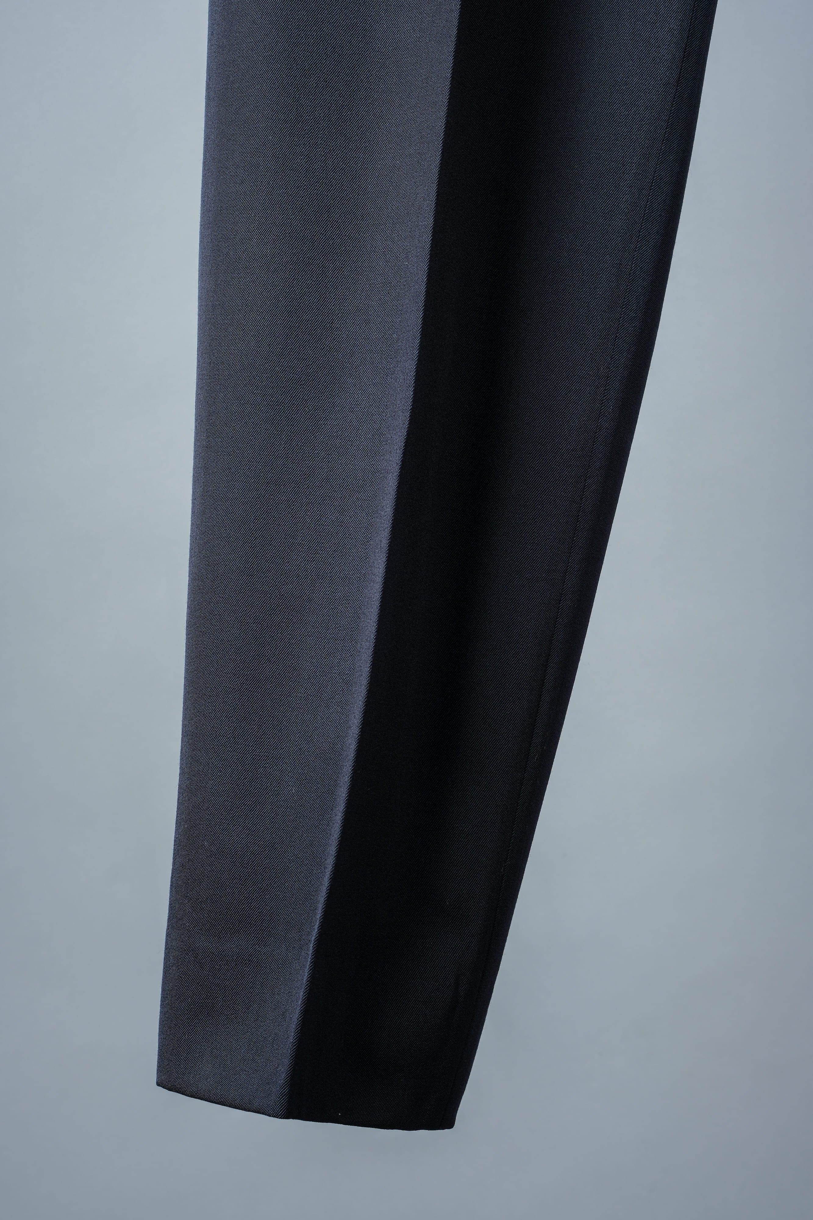 【~90's】Italian Vintage 1 Tuck Wool Gabardine Trousers Size.50