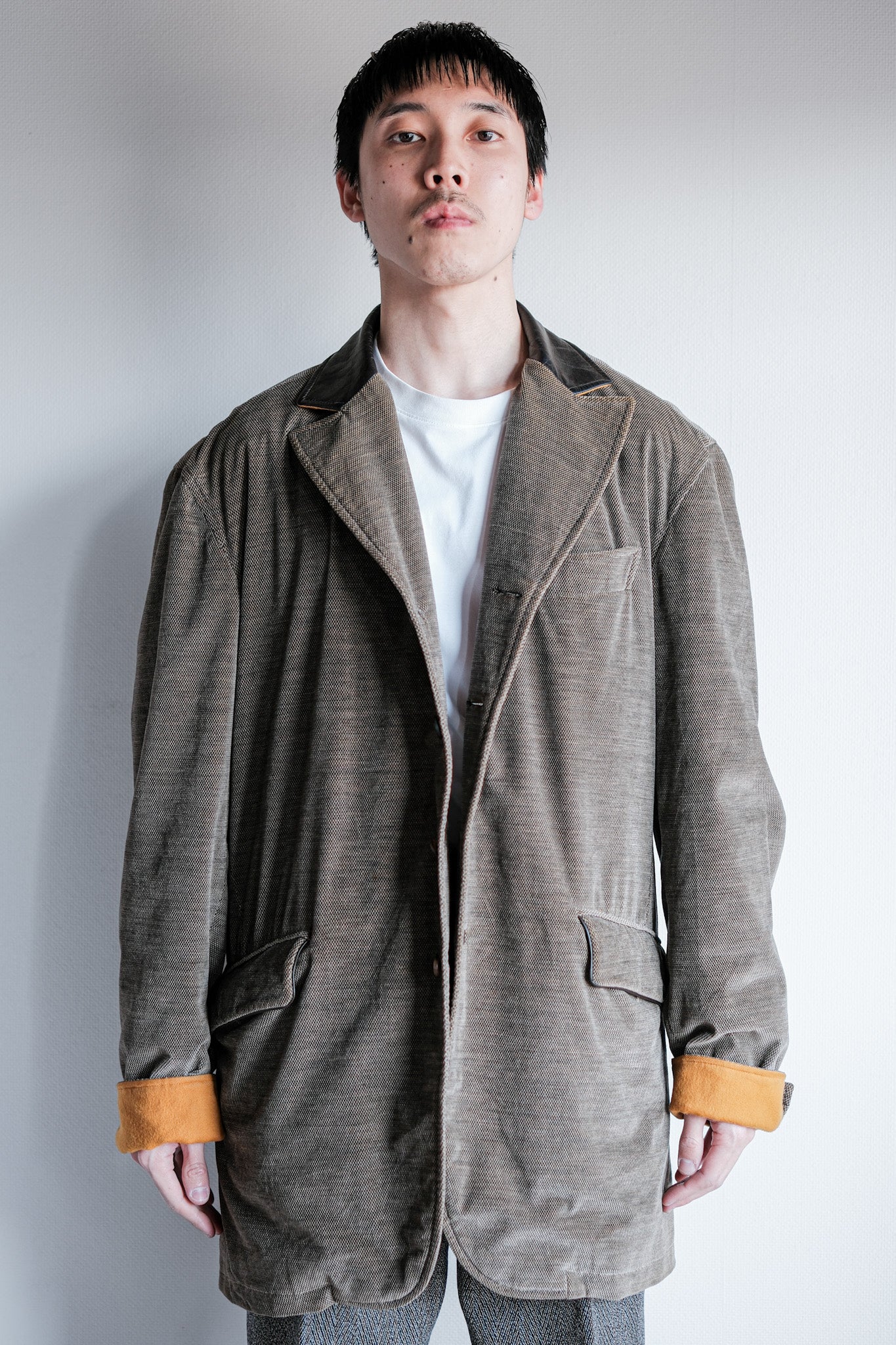 【~00's】Old ARNYS PARIS Fish Mouth Lapel Jacket Size.52