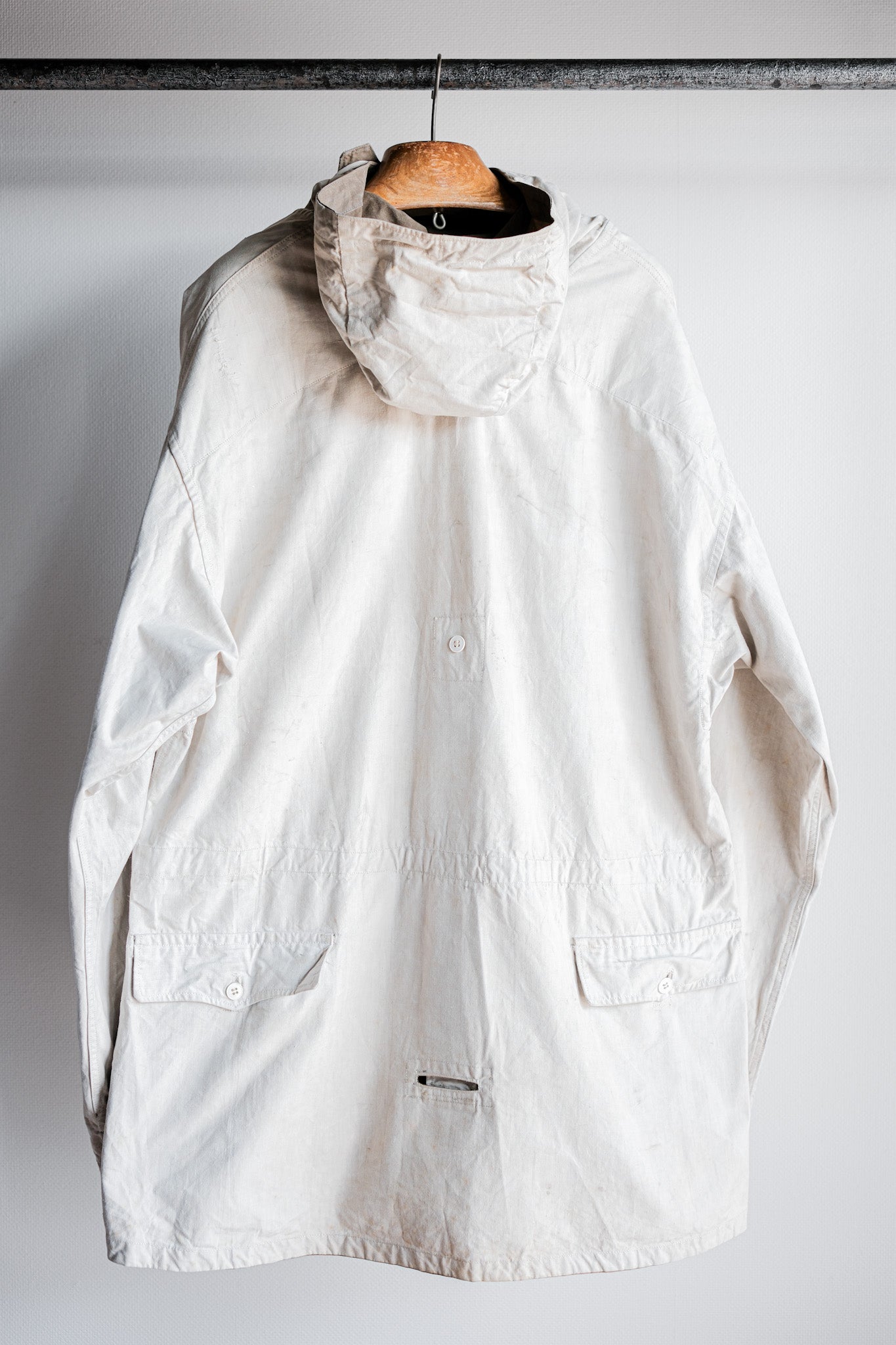 【~40's】WWⅡ German Army M42 Gebirgsjäger Reversible Windbluse Size.4 "1st Type" "Wehrmacht"