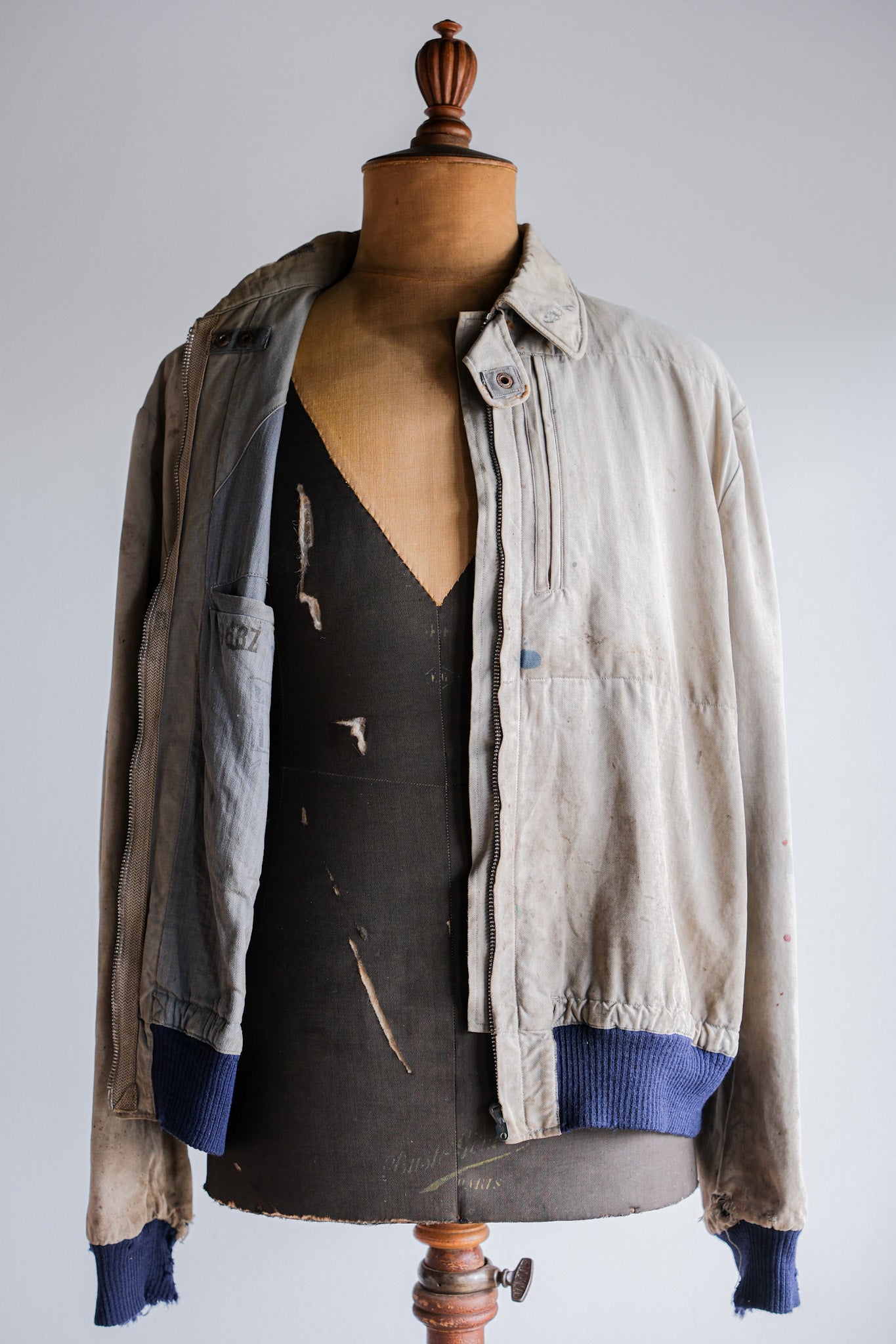 【~50's】Czechoslovakian Air Force Flight Jacket Size.2B