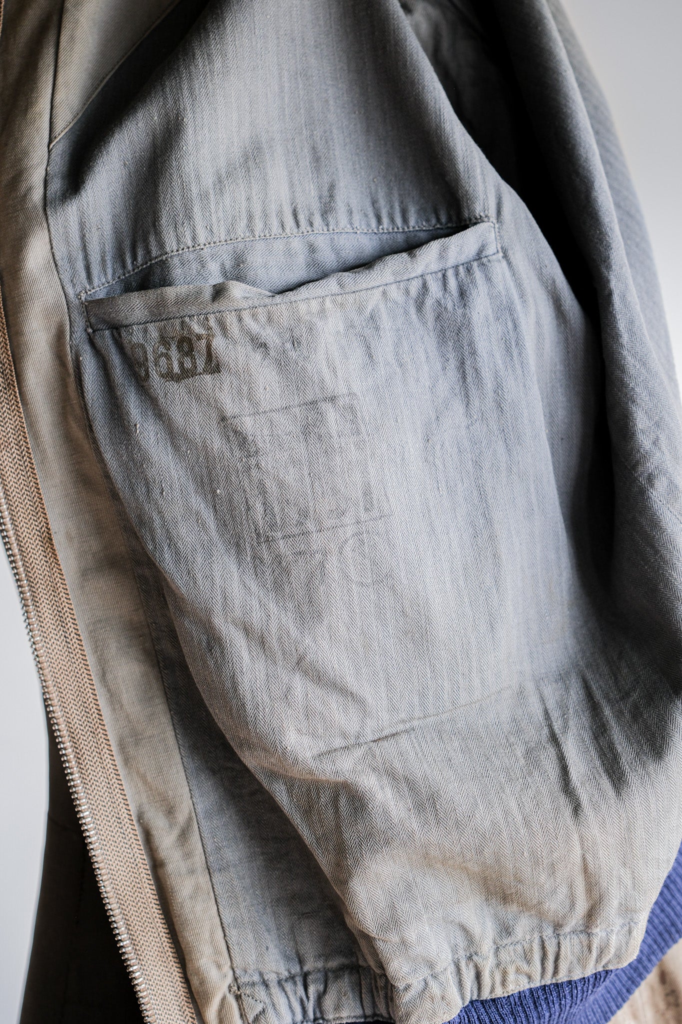 【~50's】Czechoslovakian Air Force Flight Jacket Size.2B