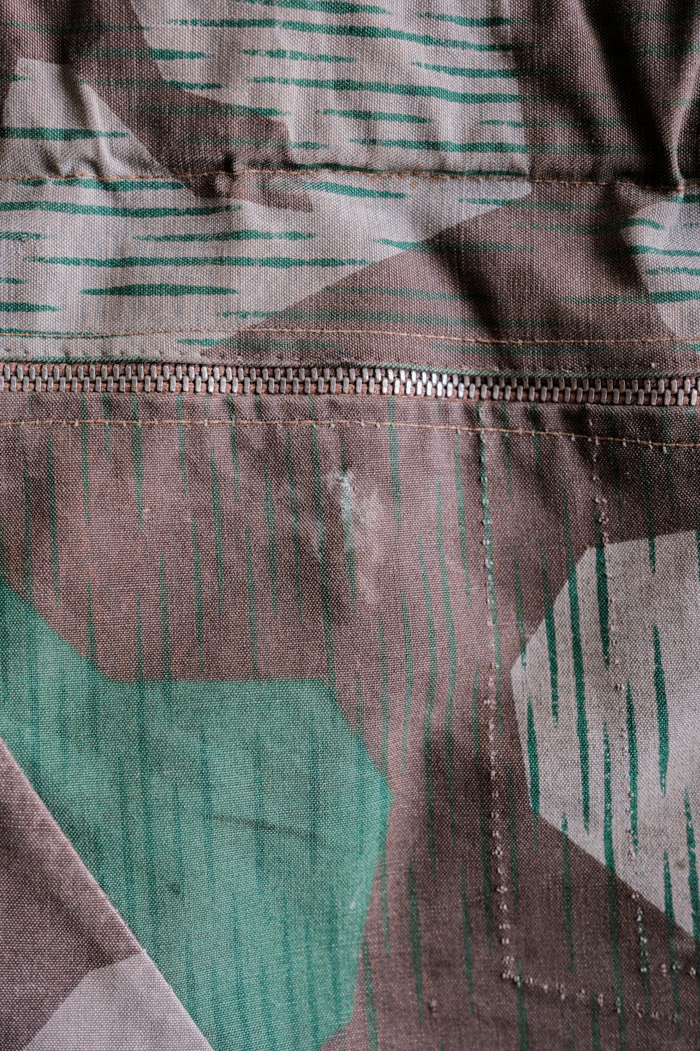 【~60's】German Vintage Splinter Camouflage Paratrooper Style Jacket