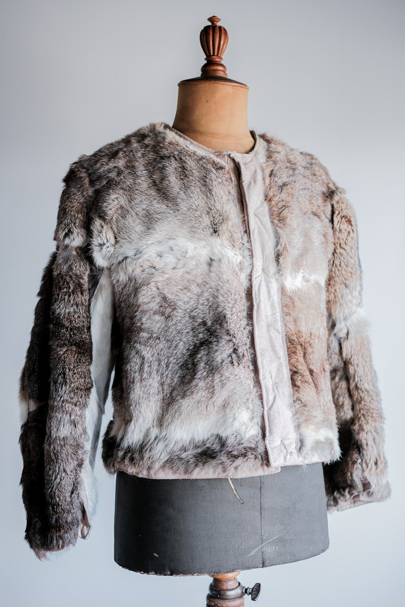 【~40's】WWⅡ German Army Rabbit Fur Lined Winter Jacket "Wehrmacht"