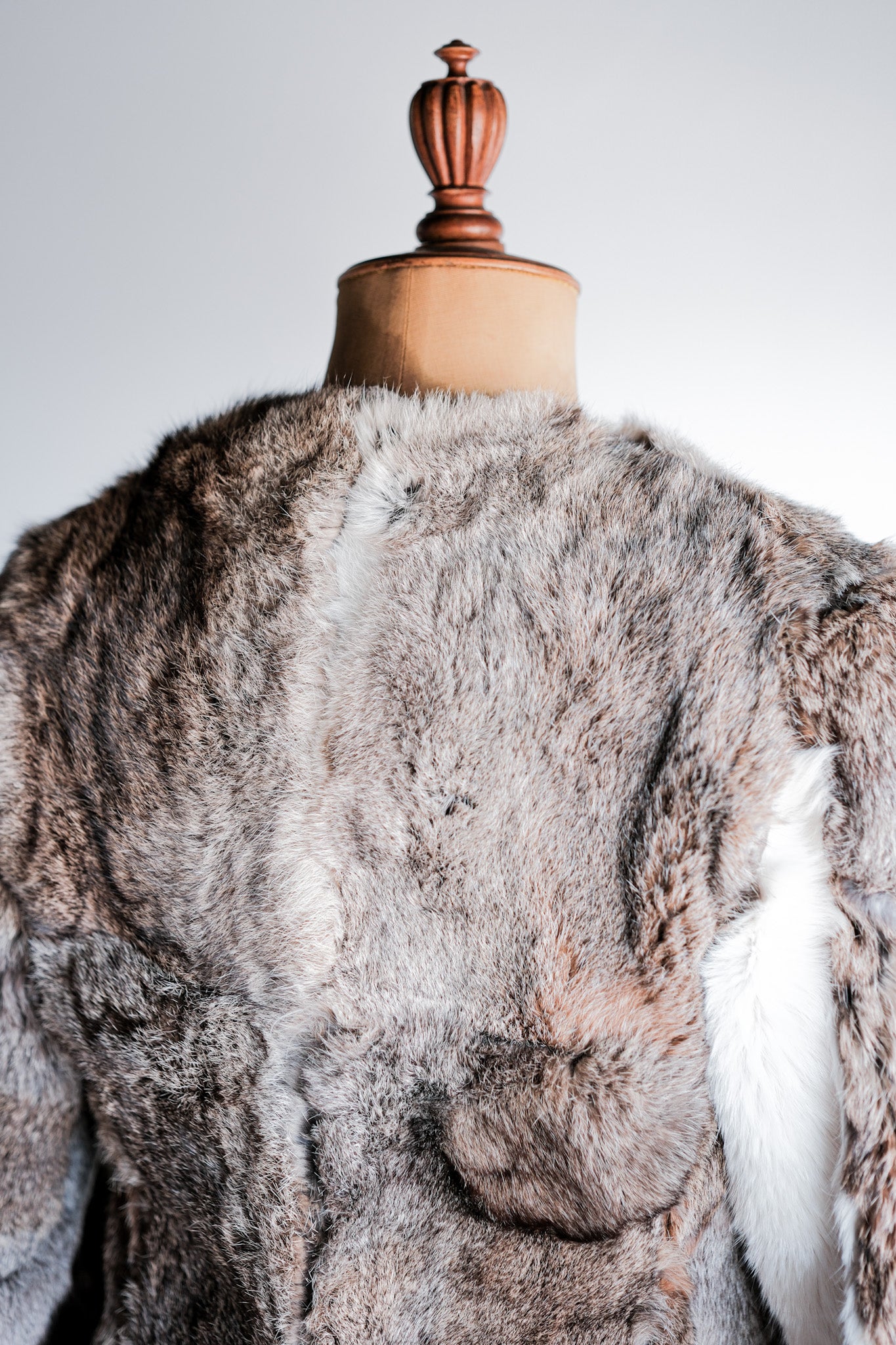 【~40's】WWⅡ German Army Rabbit Fur Lined Winter Jacket "Wehrmacht"