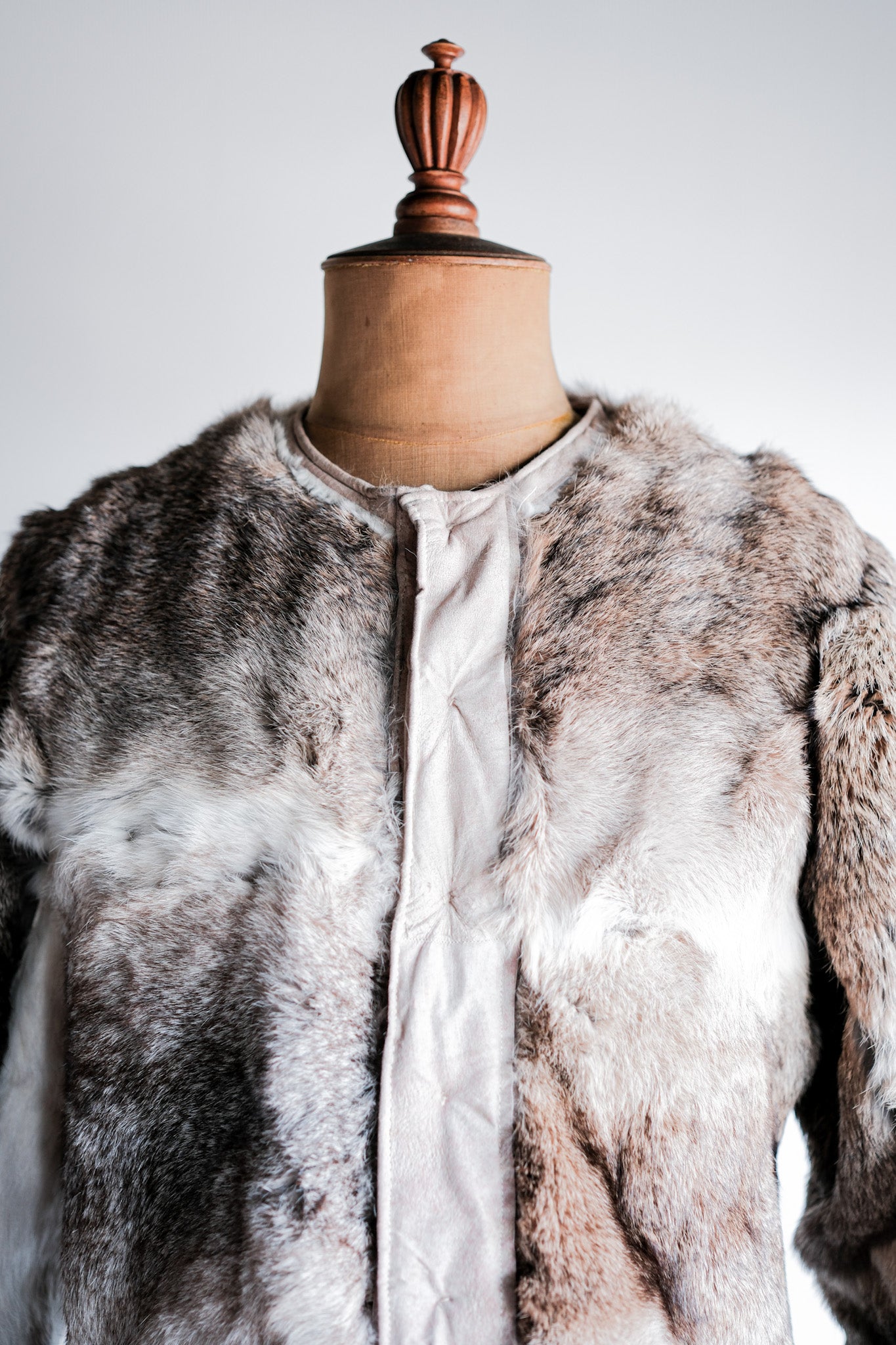 【~40's】WWⅡ German Army Rabbit Fur Lined Winter Jacket "Wehrmacht"