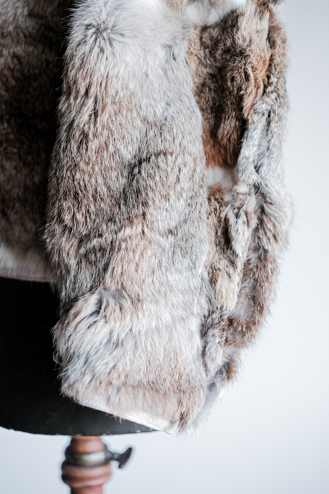 【~40's】WWⅡ German Army Rabbit Fur Lined Winter Jacket "Wehrmacht"