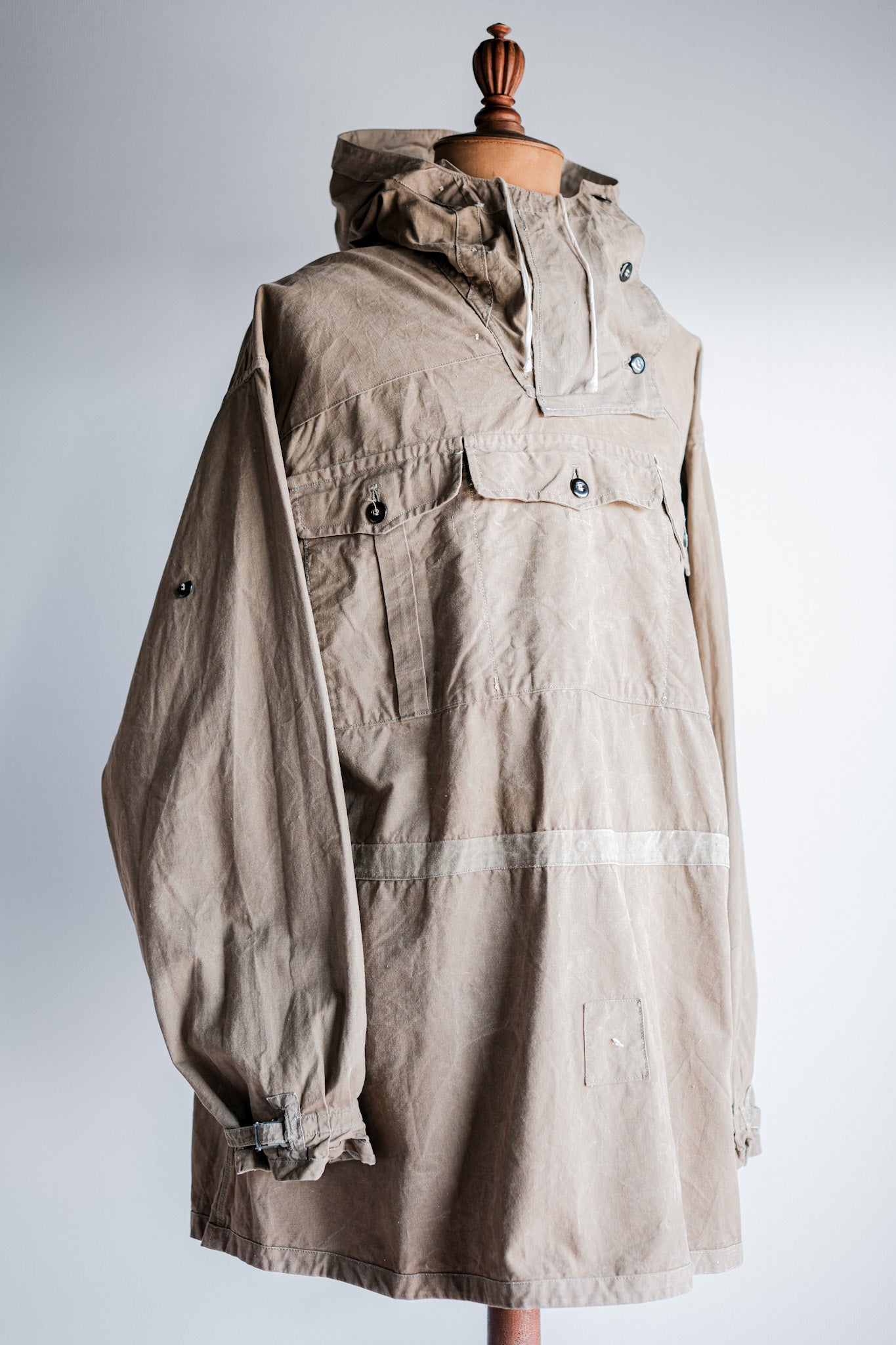 【~40's】WWⅡ German Army M42 Gebirgsjäger Reversible Windbluse Size.4 "1st Type" "Wehrmacht"