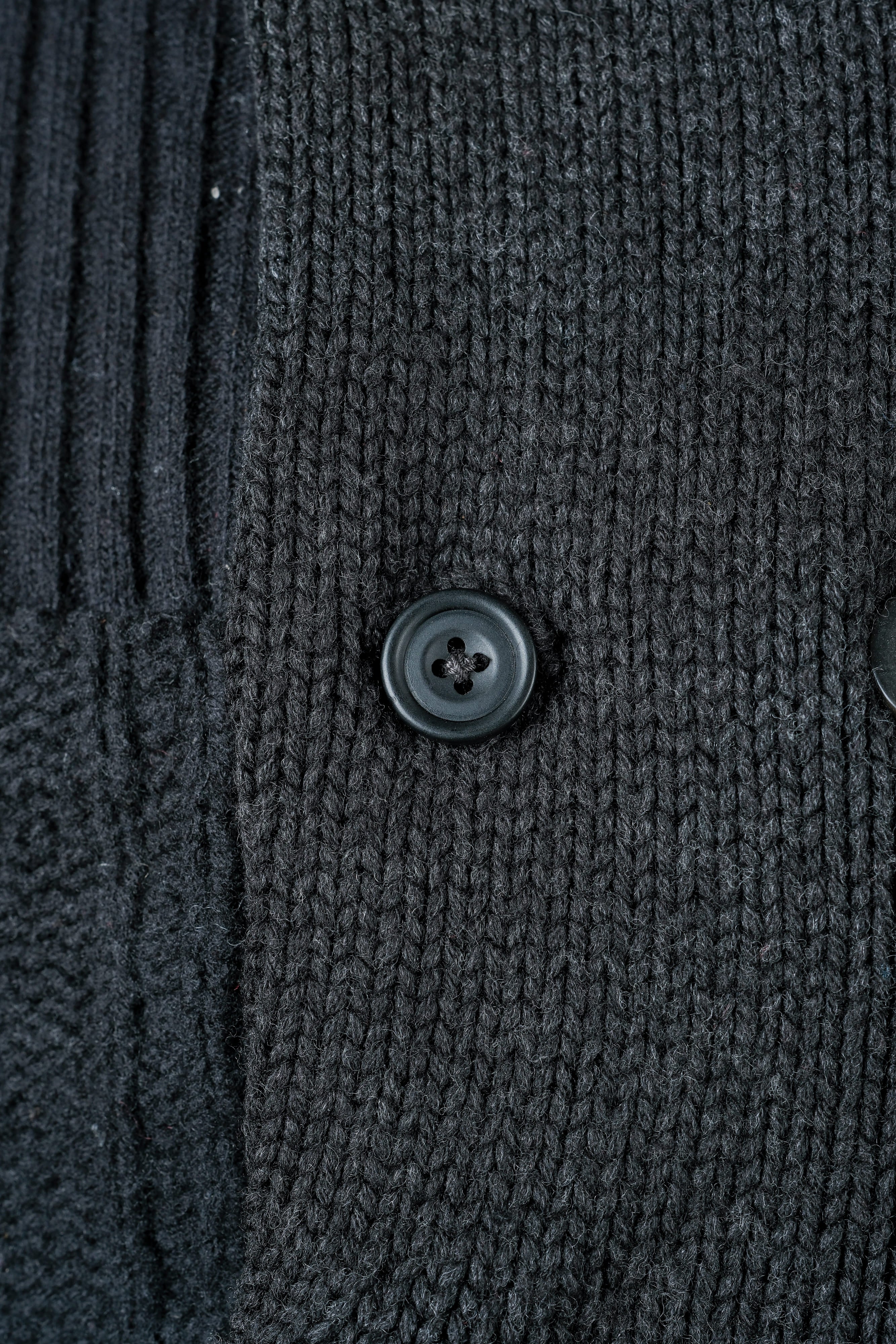 【PROPOSITION】German & French Wool Fabric Double Breasted Knit Jacket