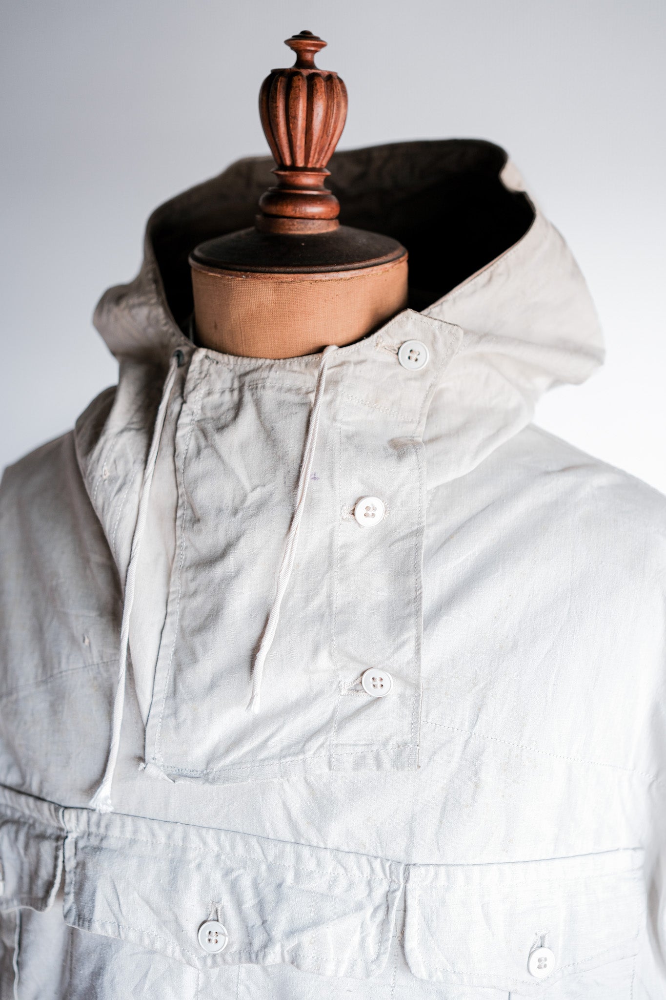 【~40's】WWⅡ German Army M42 Gebirgsjäger Reversible Windbluse Size.4 "1st Type" "Wehrmacht"