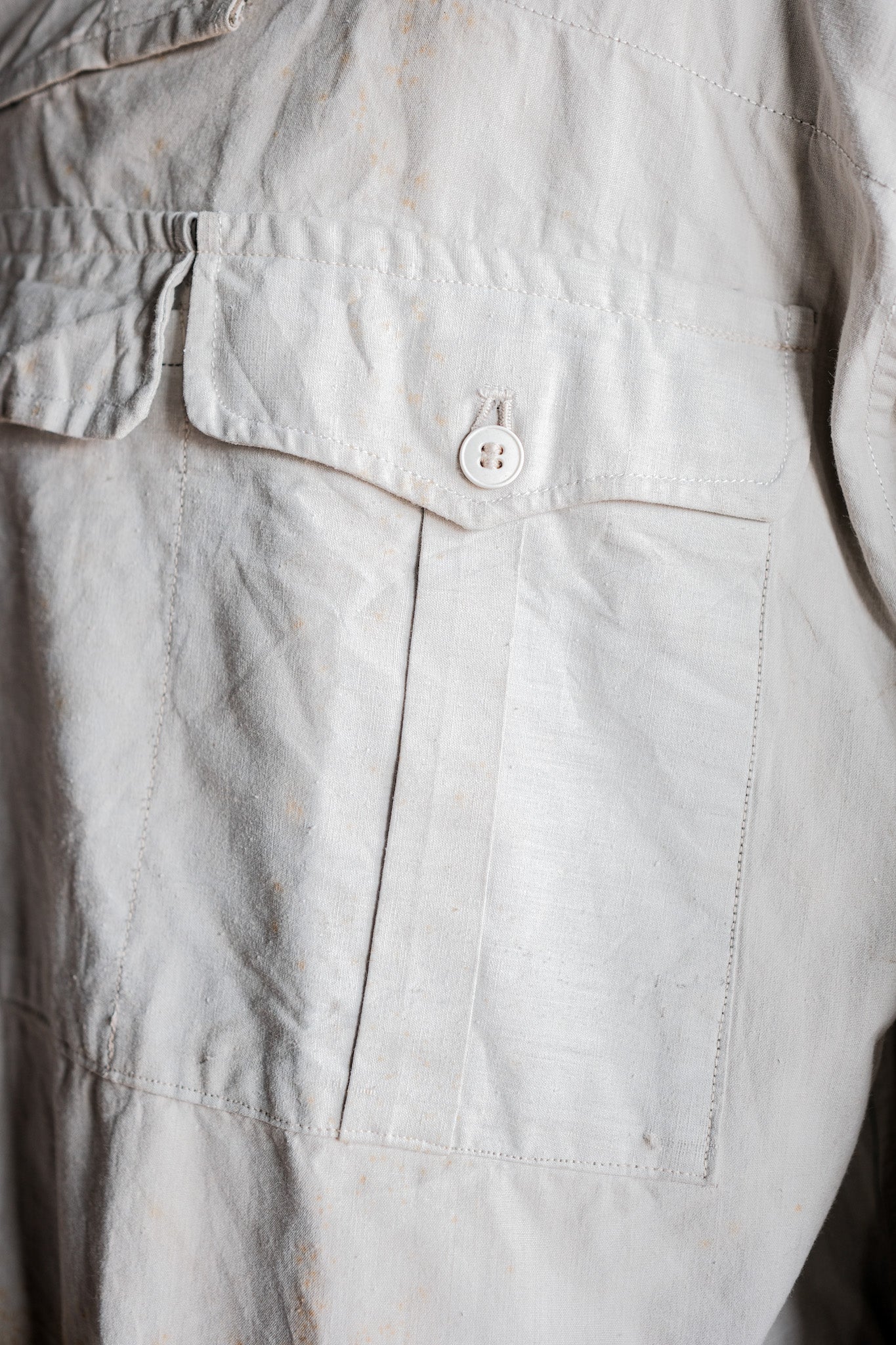 【~40's】WWⅡ German Army M42 Gebirgsjäger Reversible Windbluse Size.4 "1st Type" "Wehrmacht"