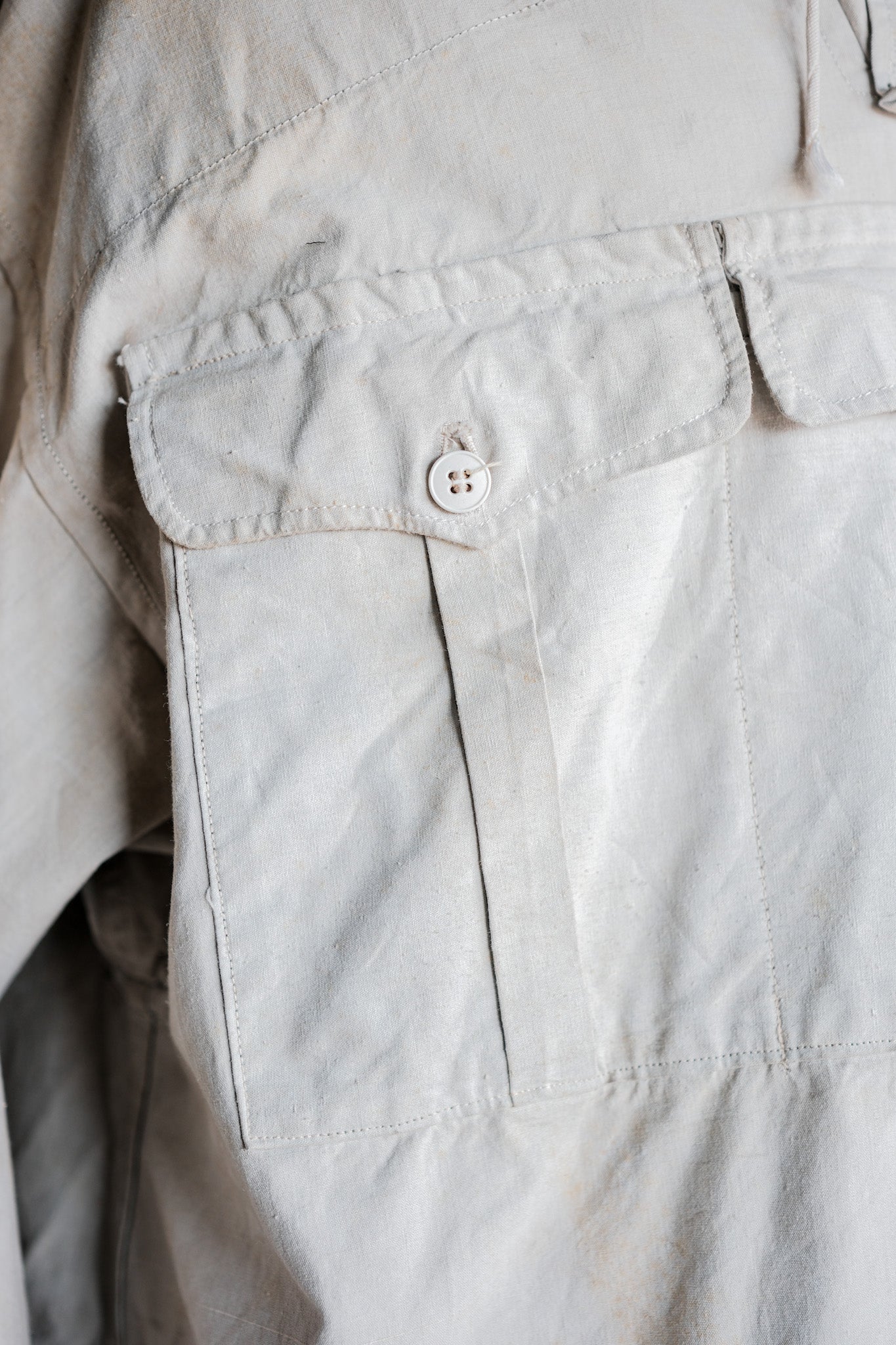 【~40's】WWⅡ German Army M42 Gebirgsjäger Reversible Windbluse Size.4 "1st Type" "Wehrmacht"