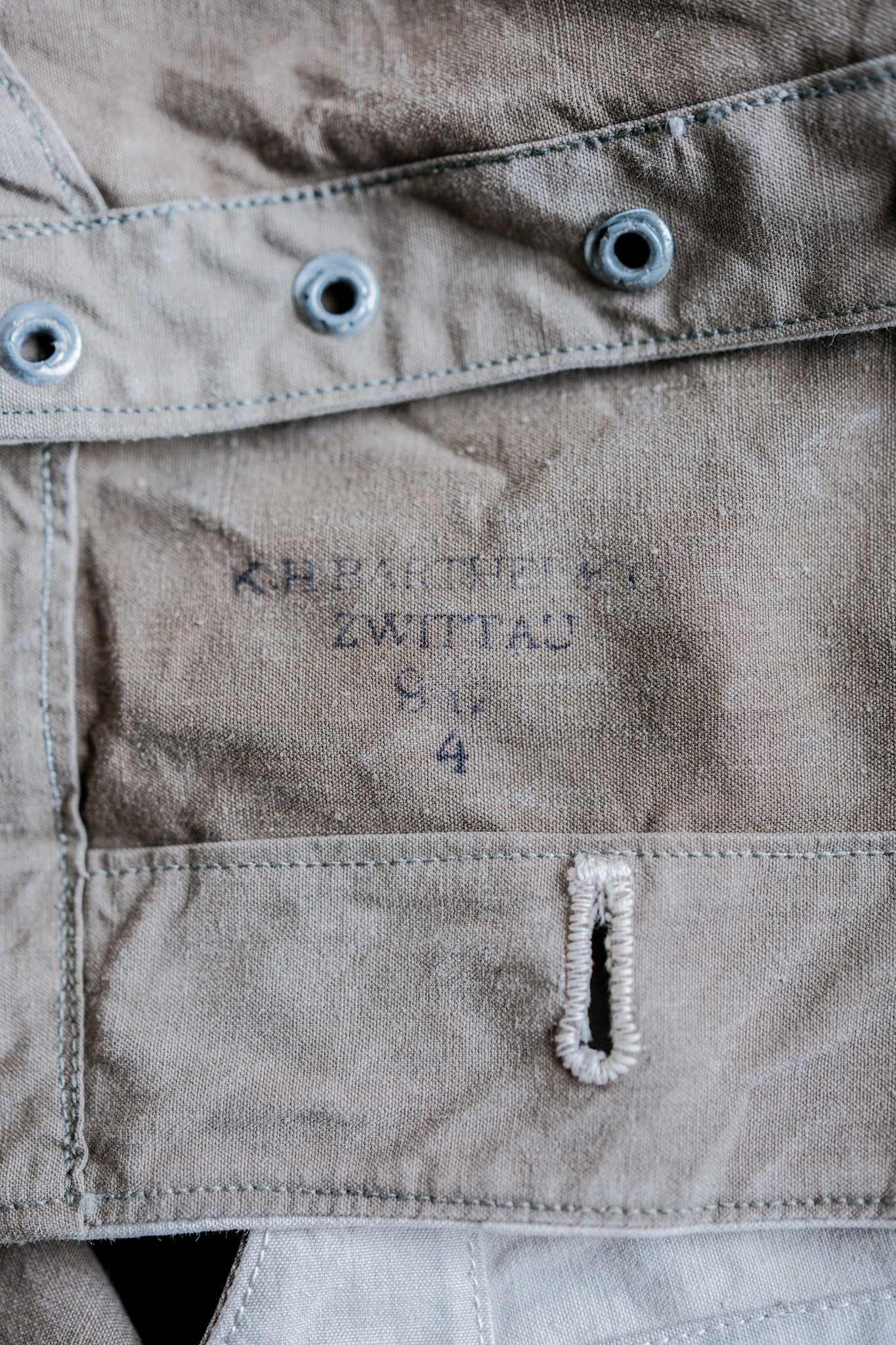 【~40's】WWⅡ German Army M42 Gebirgsjäger Reversible Windbluse Size.4 "1st Type" "Wehrmacht"