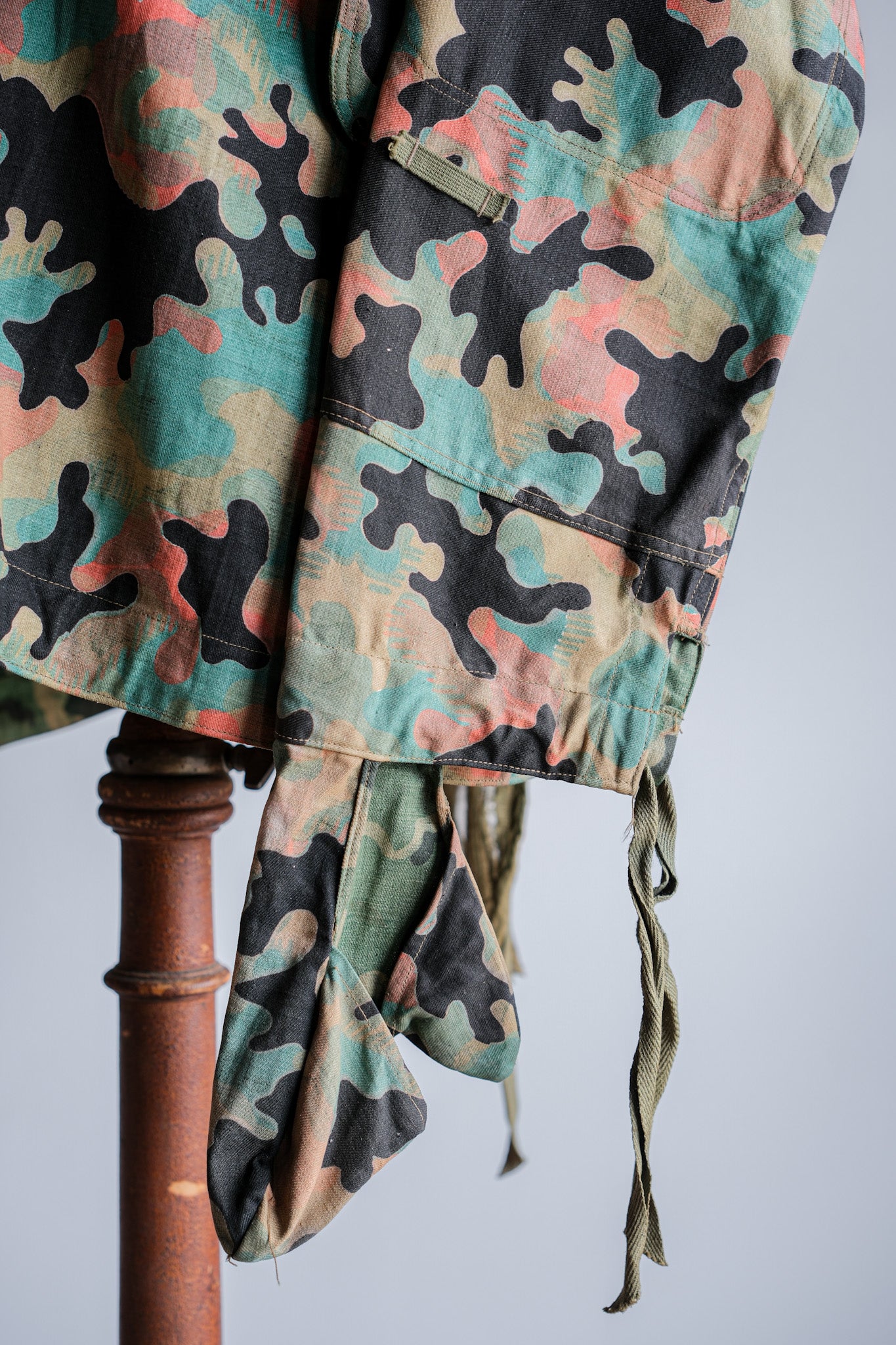 【~50's】Czechoslovakian Army Dubaky Camouflage Reversible Smock "Dead Stock"