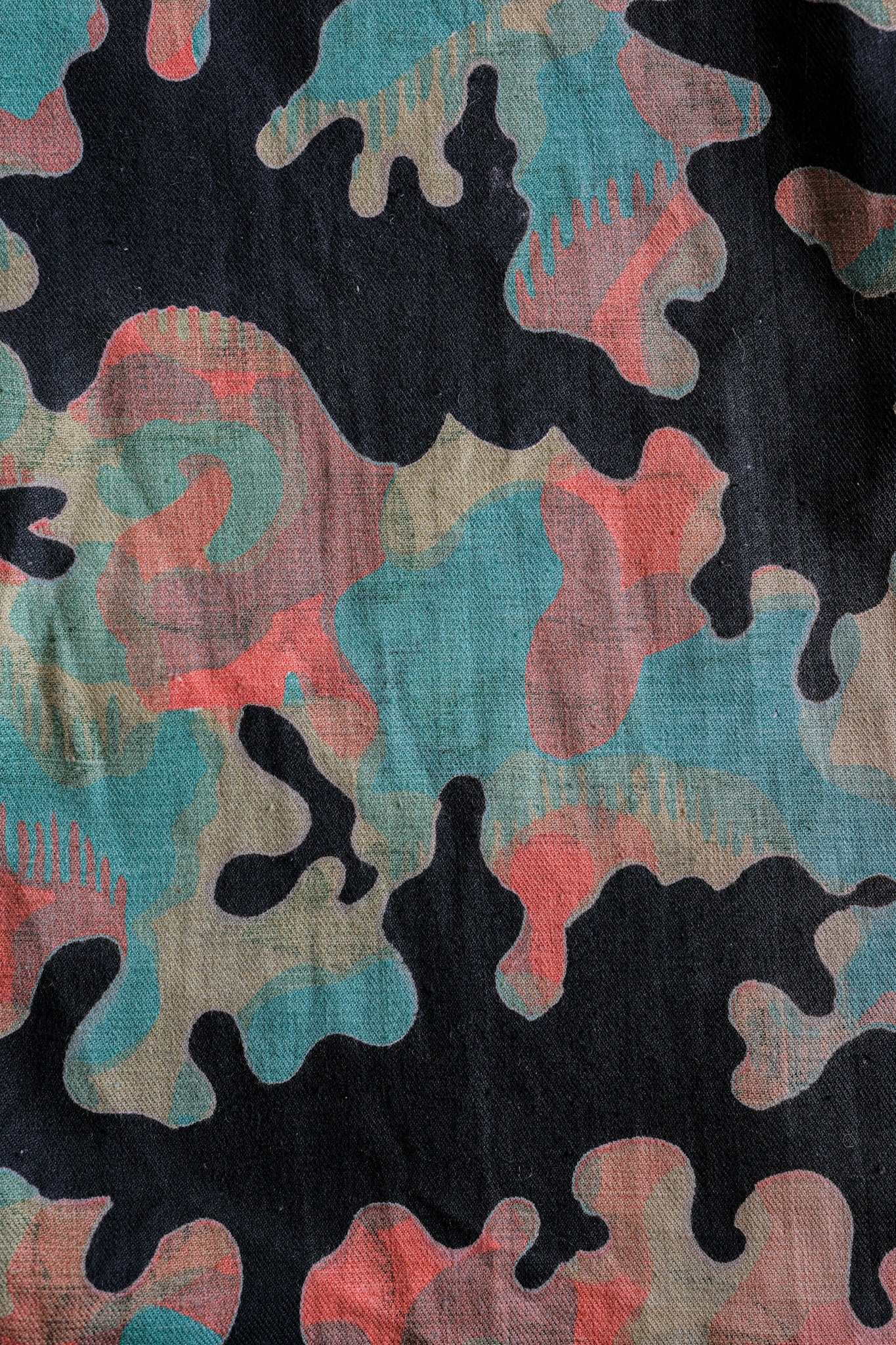 【~50's】Czechoslovakian Army Dubaky Camouflage Reversible Smock "Dead Stock"