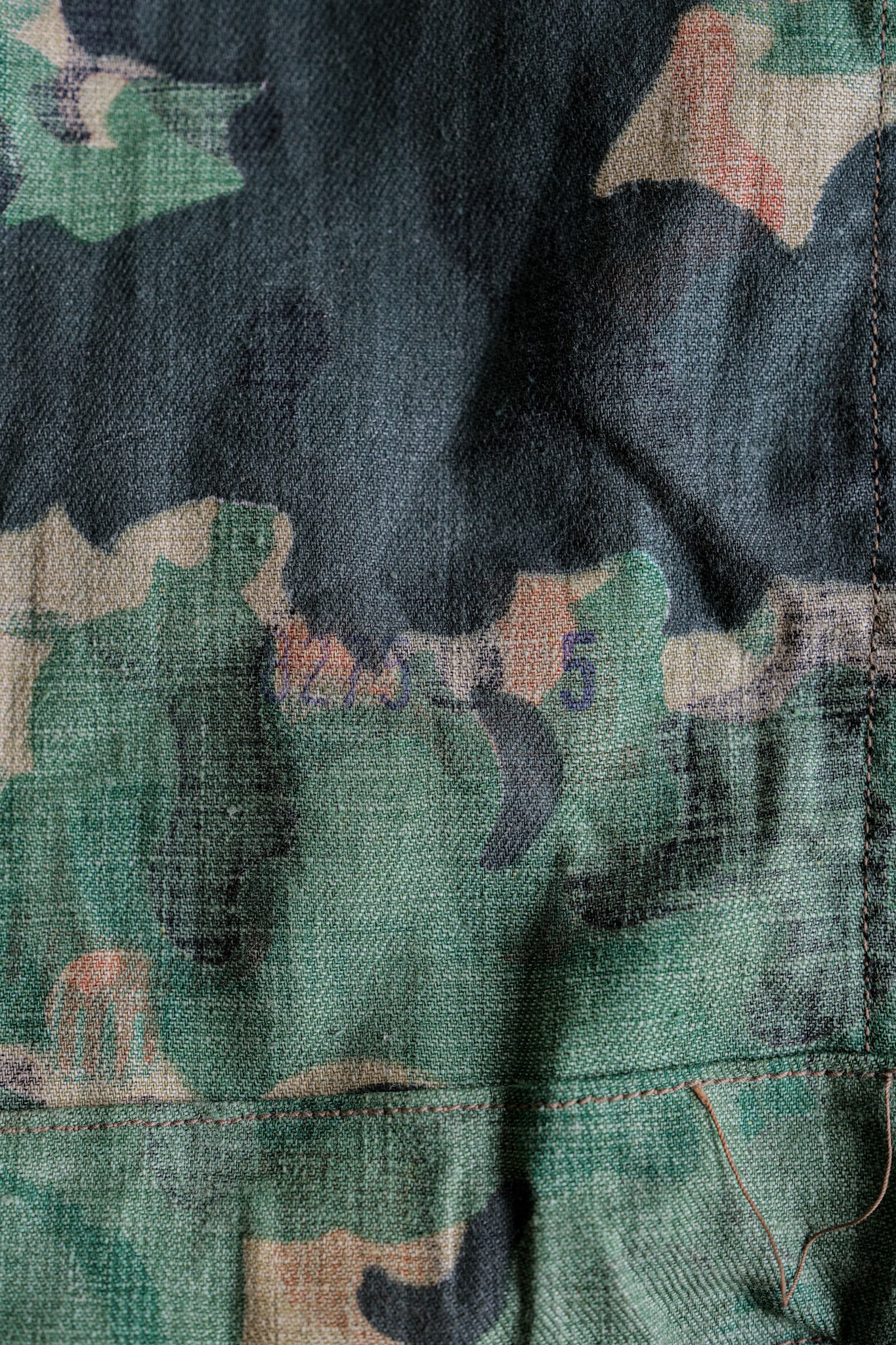 【~50's】Czechoslovakian Army Dubaky Camouflage Reversible Smock "Dead Stock"