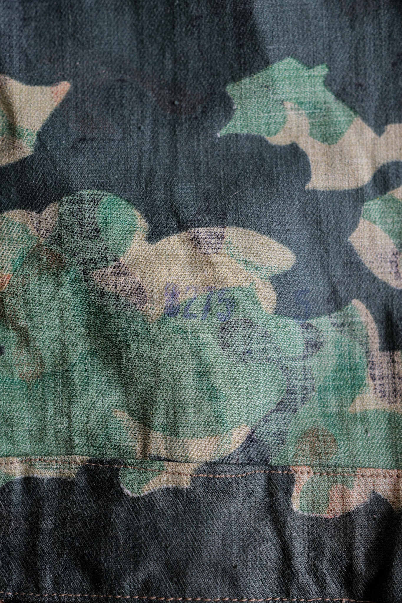 【~50's】Czechoslovakian Army Dubaky Camouflage Reversible Smock "Dead Stock"