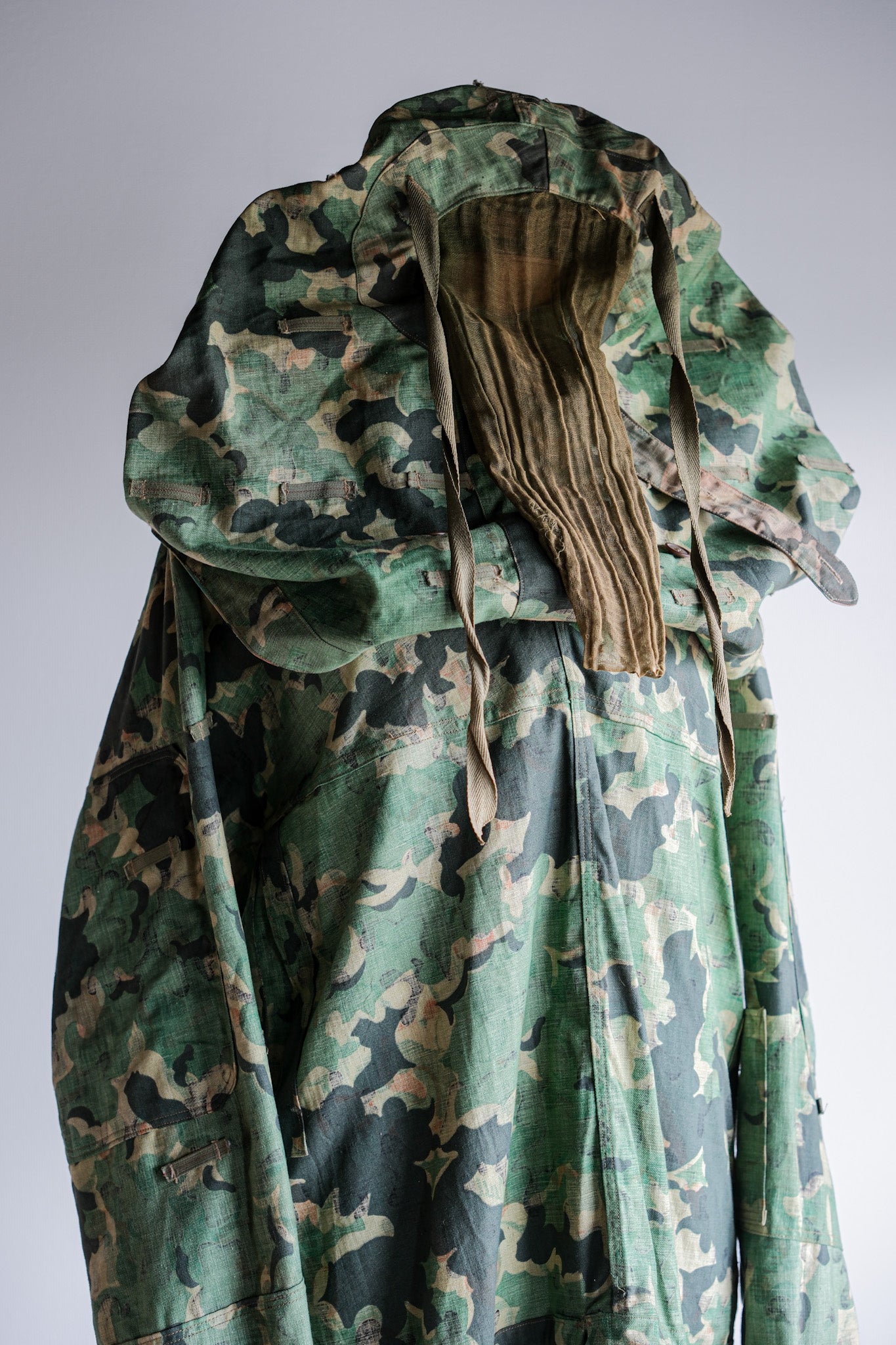 【~50's】Czechoslovakian Army Dubaky Camouflage Reversible Smock "Dead Stock"
