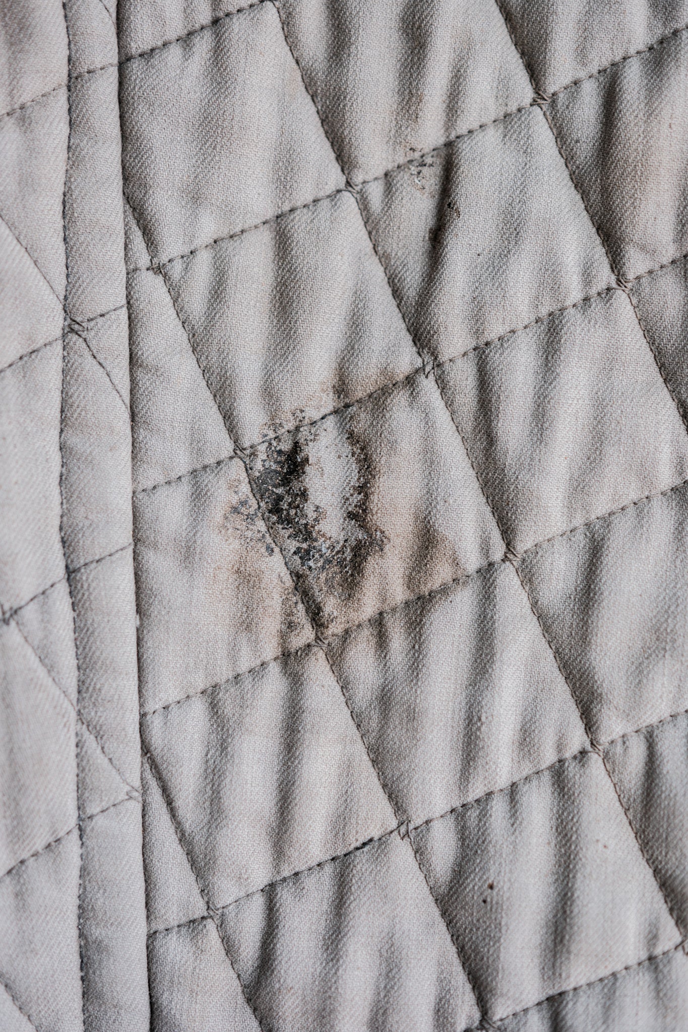 【~40's】WWⅡ German Army Gray-White Reversible Quilted Winter Parka "Modified" "Wehrmacht"