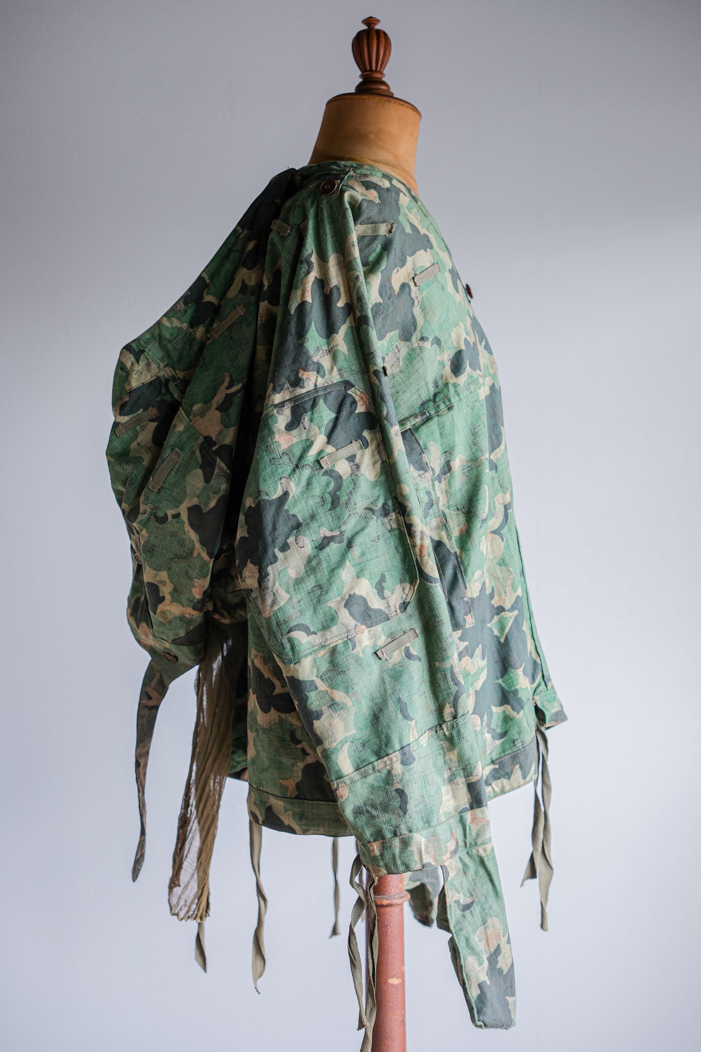 【~50's】Czechoslovakian Army Dubaky Camouflage Reversible Smock "Dead Stock"