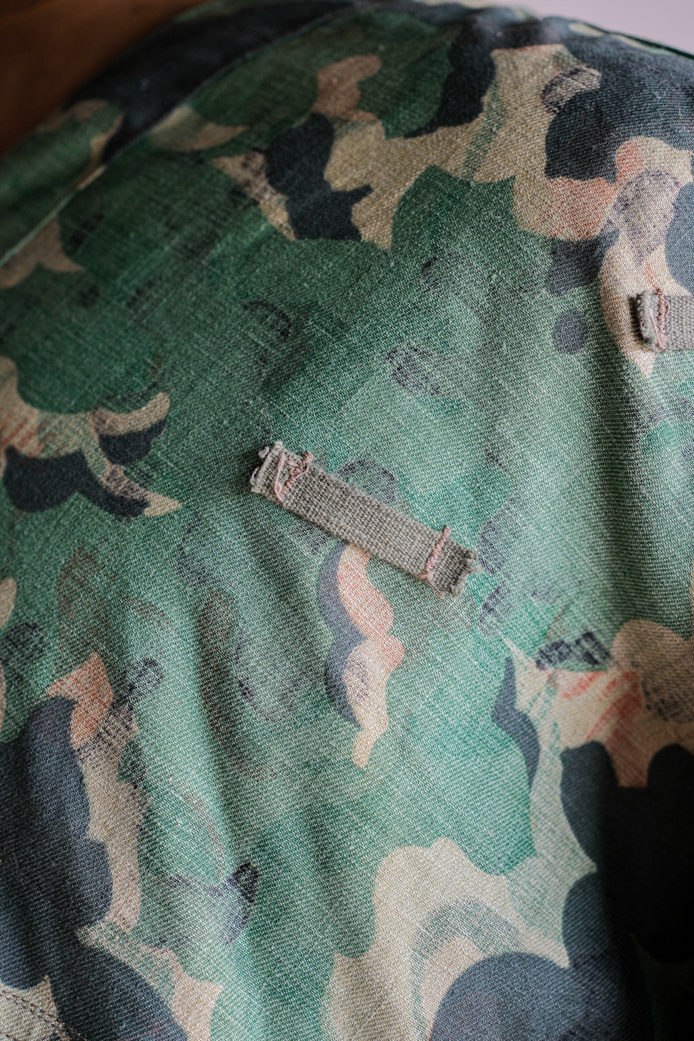【~50's】Czechoslovakian Army Dubaky Camouflage Reversible Smock "Dead Stock"