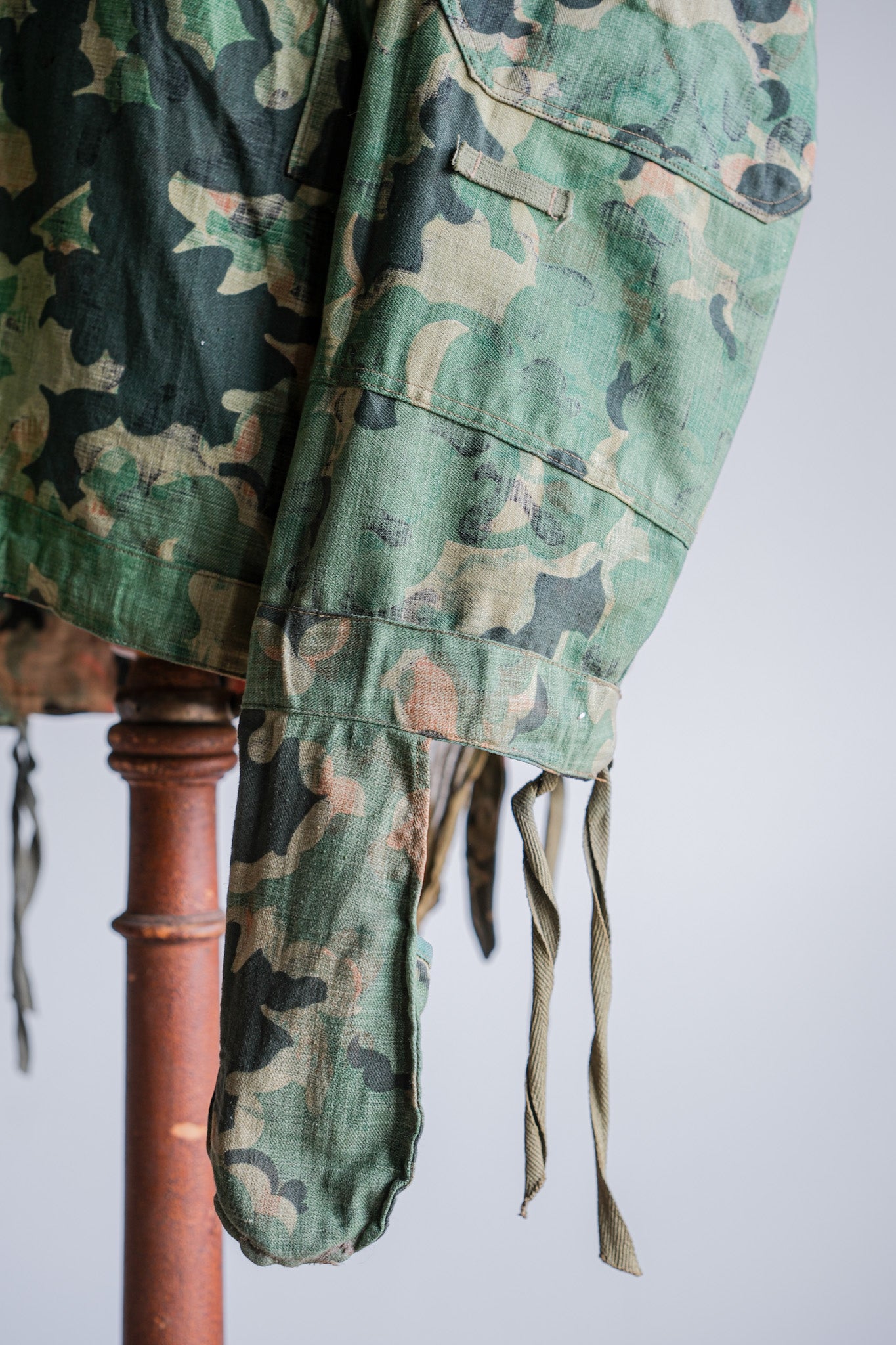 【~50's】Czechoslovakian Army Dubaky Camouflage Reversible Smock "Dead Stock"