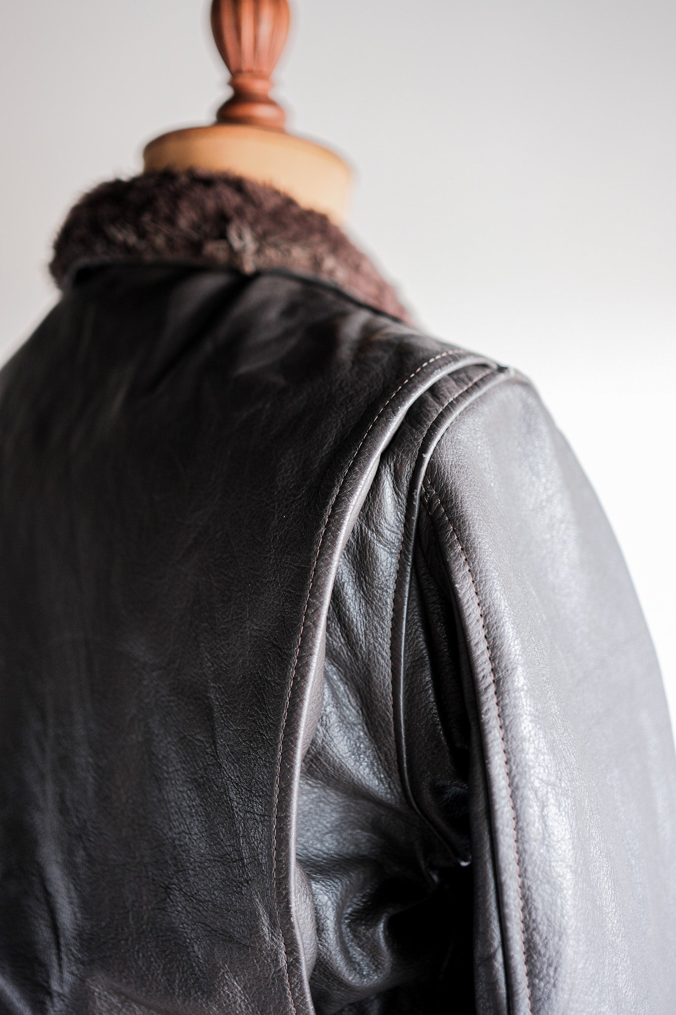 【~60's】U.S.NAVY G-1 Leather Flight Jacket Size.36