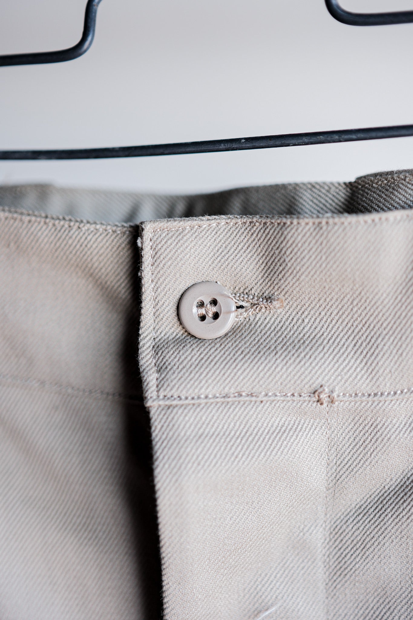 【~60's】French Army M52 Chino Trousers Size.32 "Dead Stock"