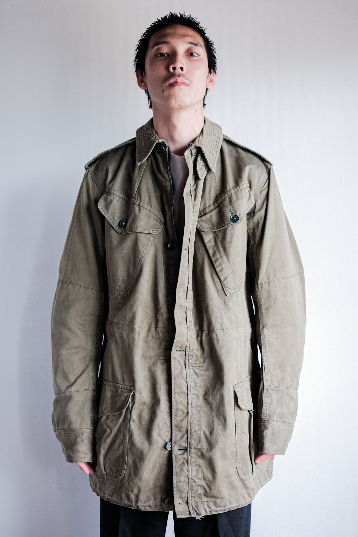 【~60's】British Army 1960 Pattern Combat Smock Size.7