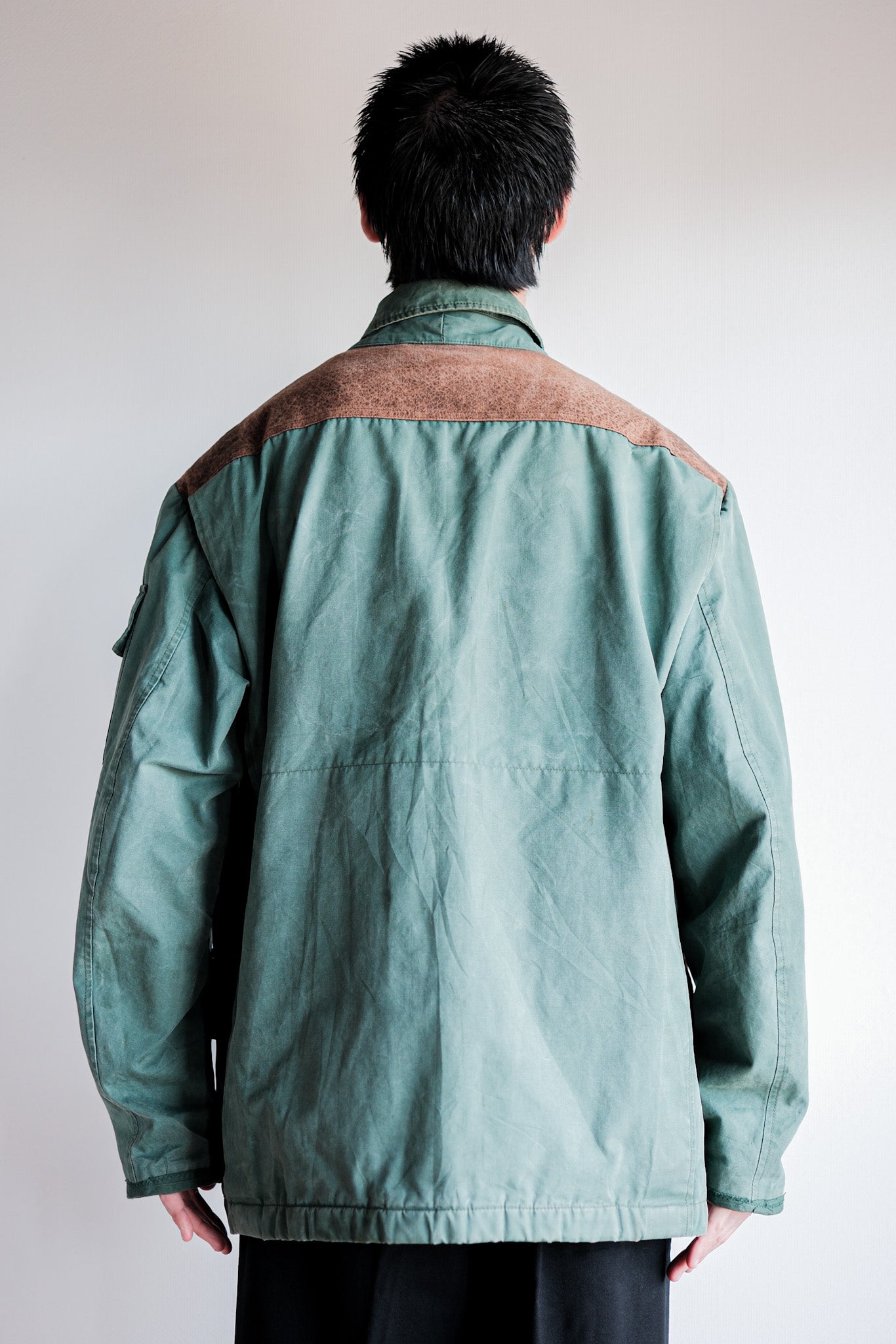 【~60's】French Vintage Hunting & Fishing Cotton Jacket Size.52 "L'ESQUIMAU"