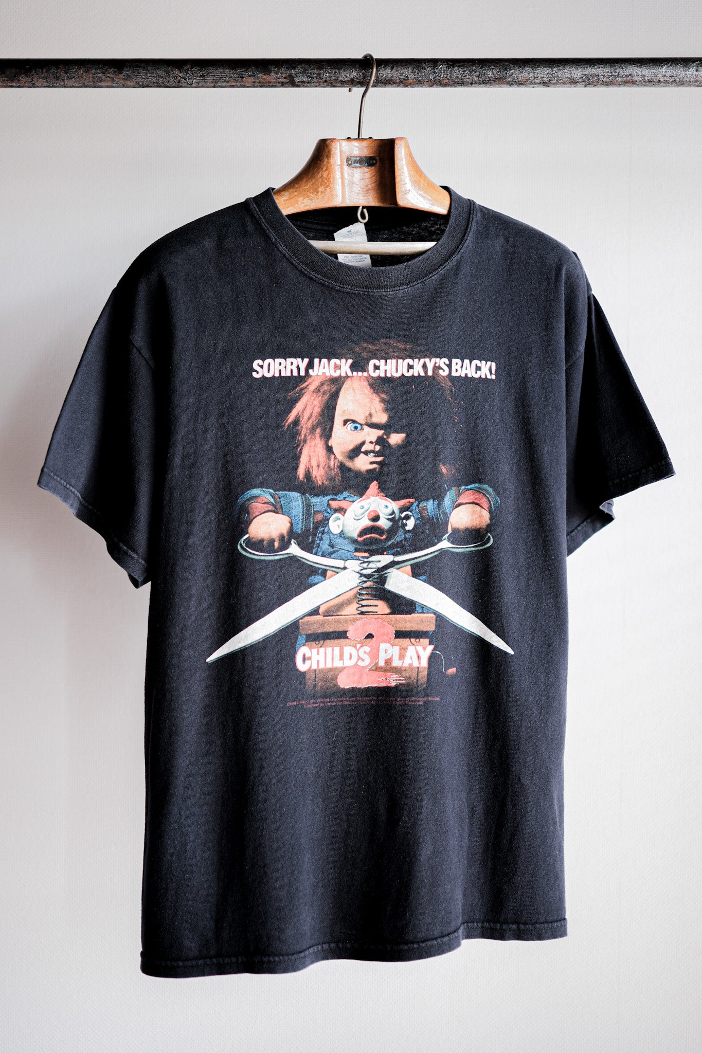 【~00's】Vintage Movie Print T-shirt Size.L "Child's Play 2"