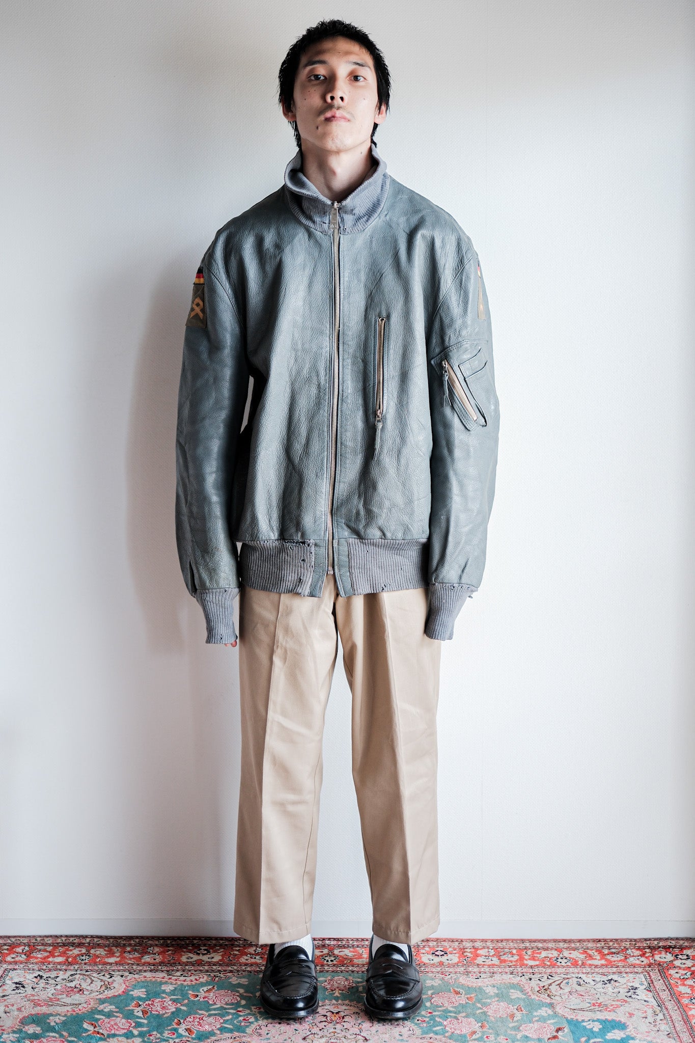 【~60’s】West German Air Force Pilot Leather Jacket