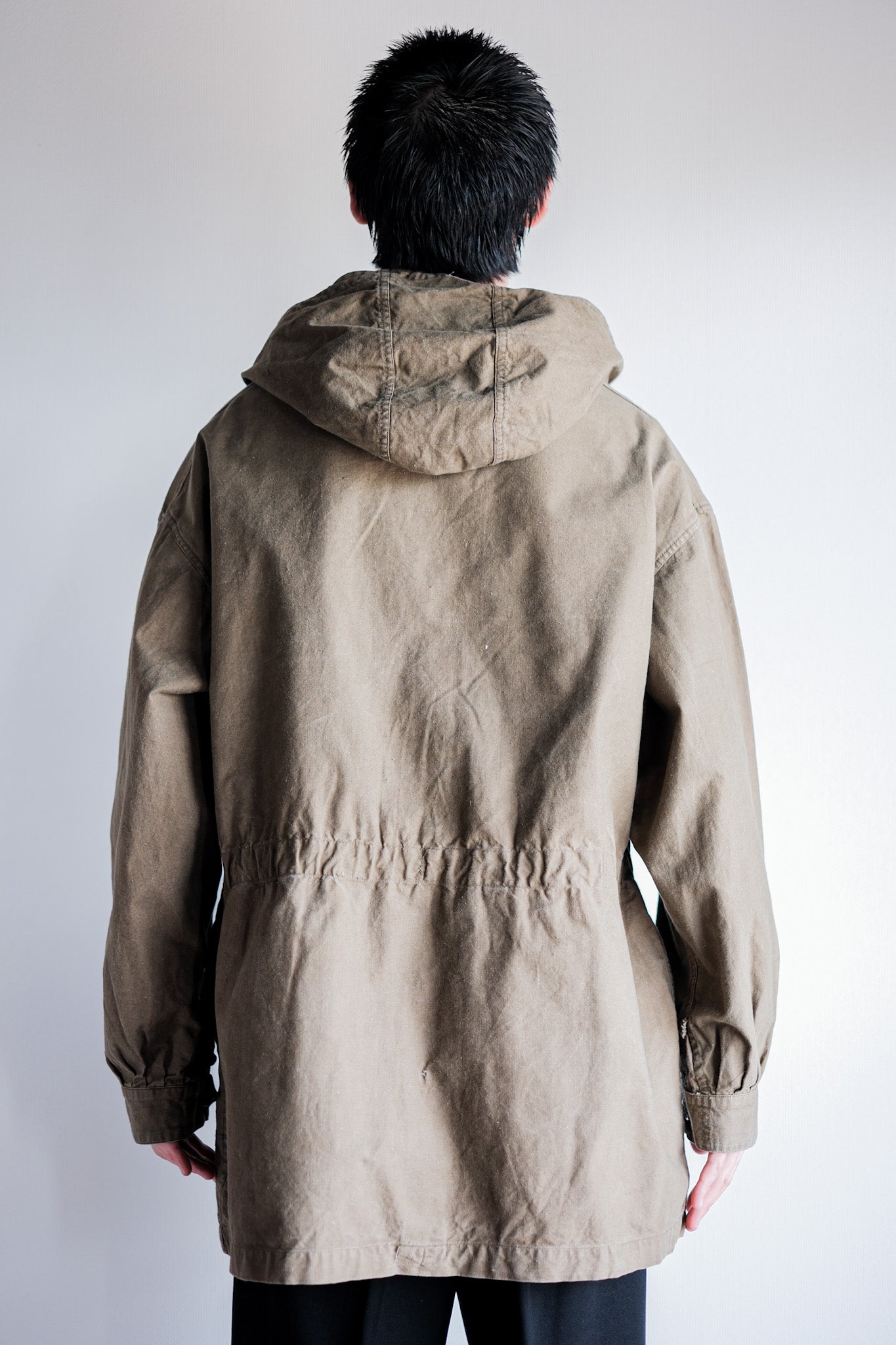 【~60's】French Army Alpine Mountain Smock Parka Size.22 "Modified"