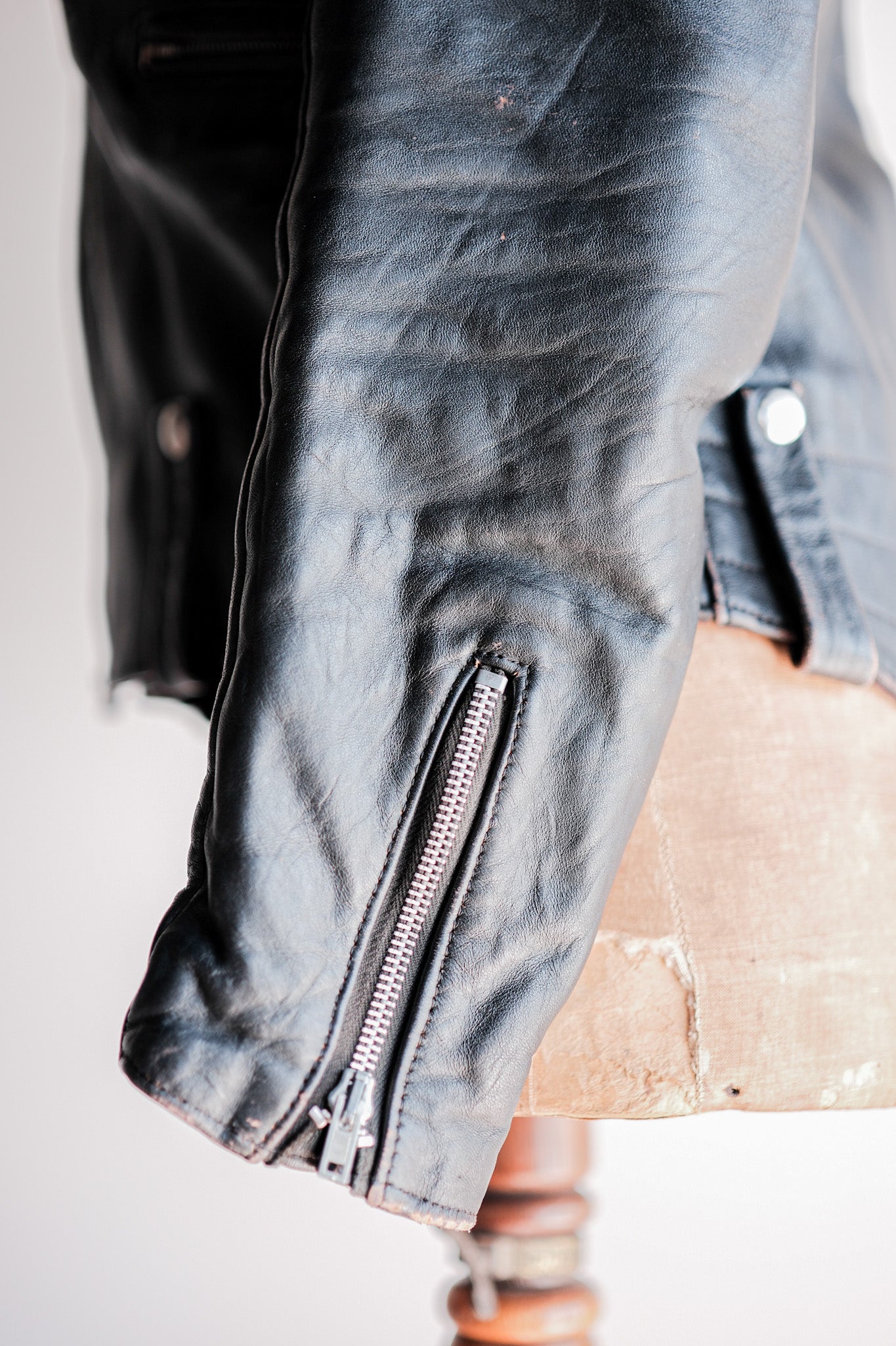 【~70’s】Lewis Leathers Riders Jacket Size.36 “Thunder Bolt”
