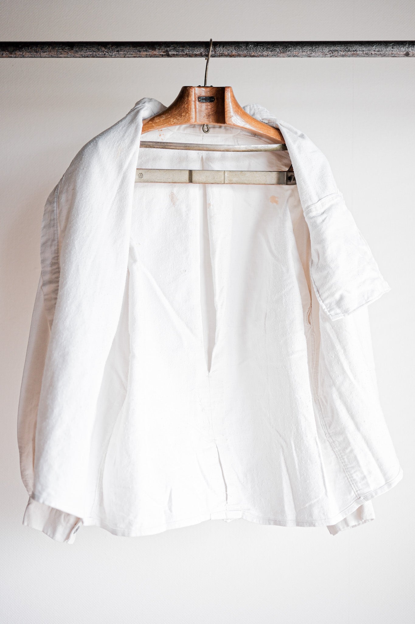 30's French Army Cotton Twill Bourgeron Jacket