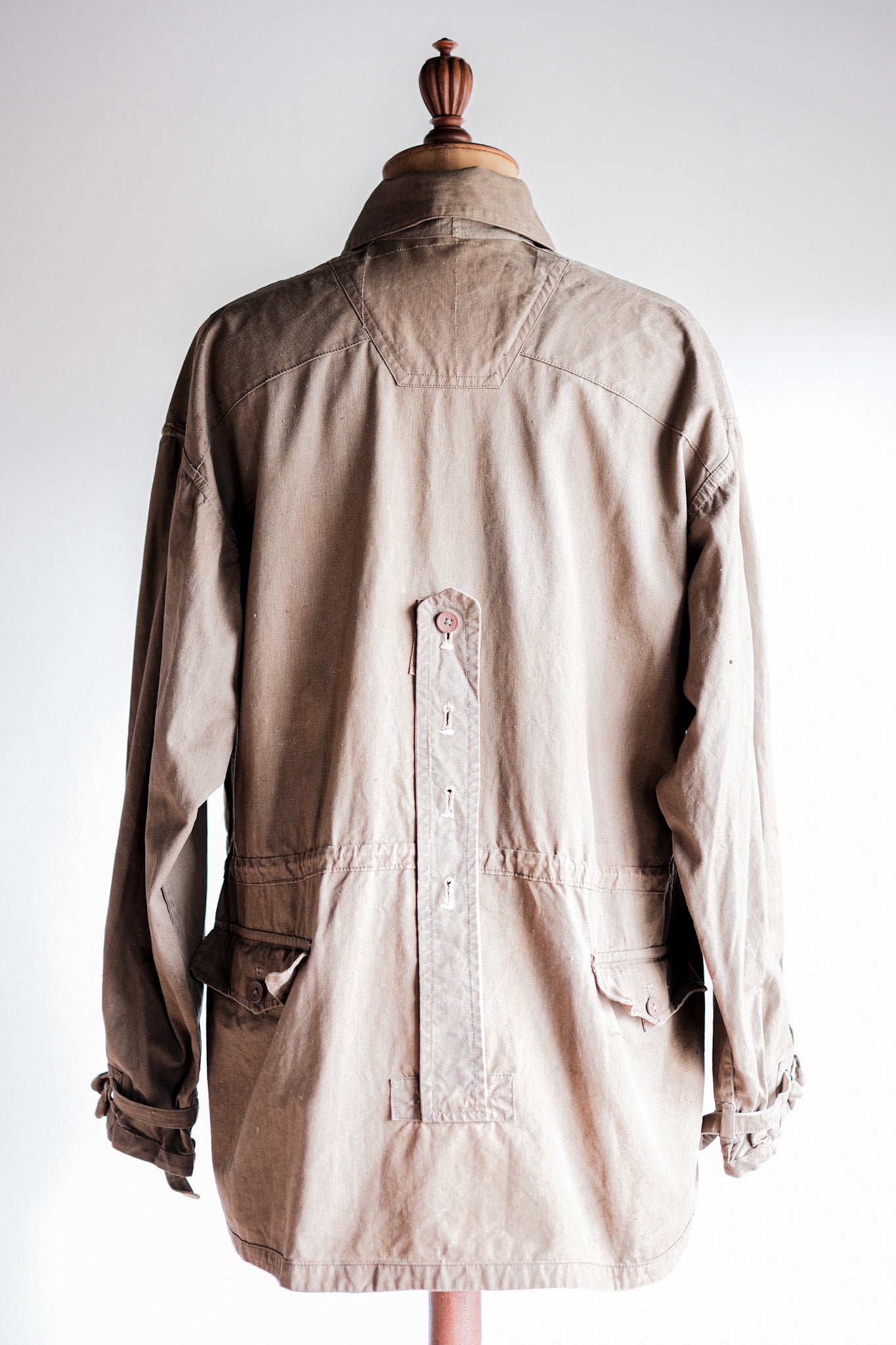 【~40's】German Army M42 Gebirgsjäger Reversible Windbluse "1st Type" "Original Modified"