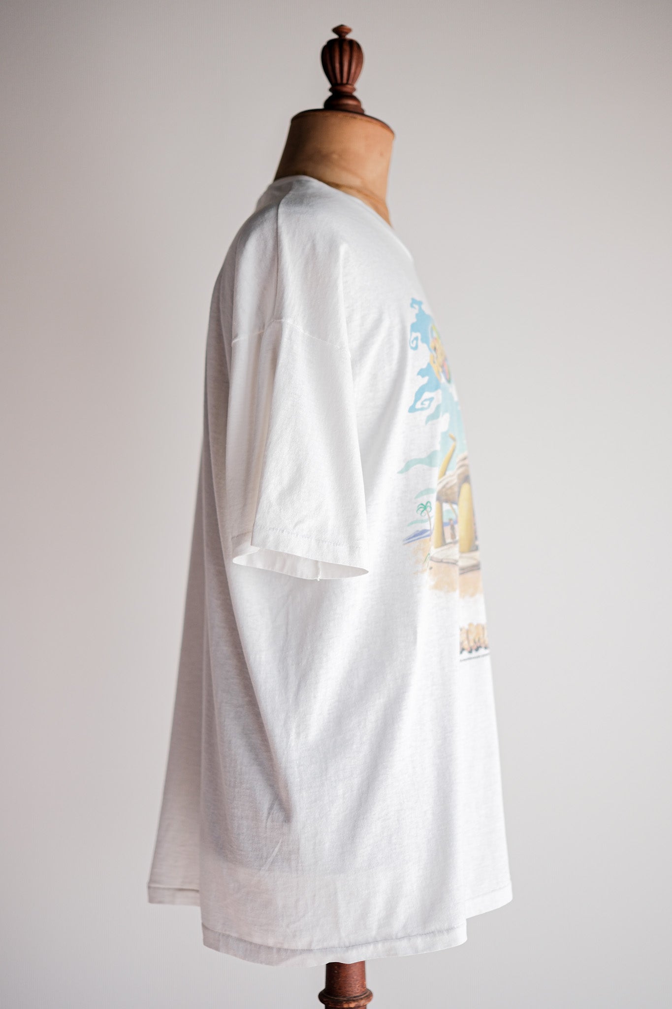 【~90's】Vintage Movie Print T-shirt Size.XL "The Flintstones" "Made in U.S.A."