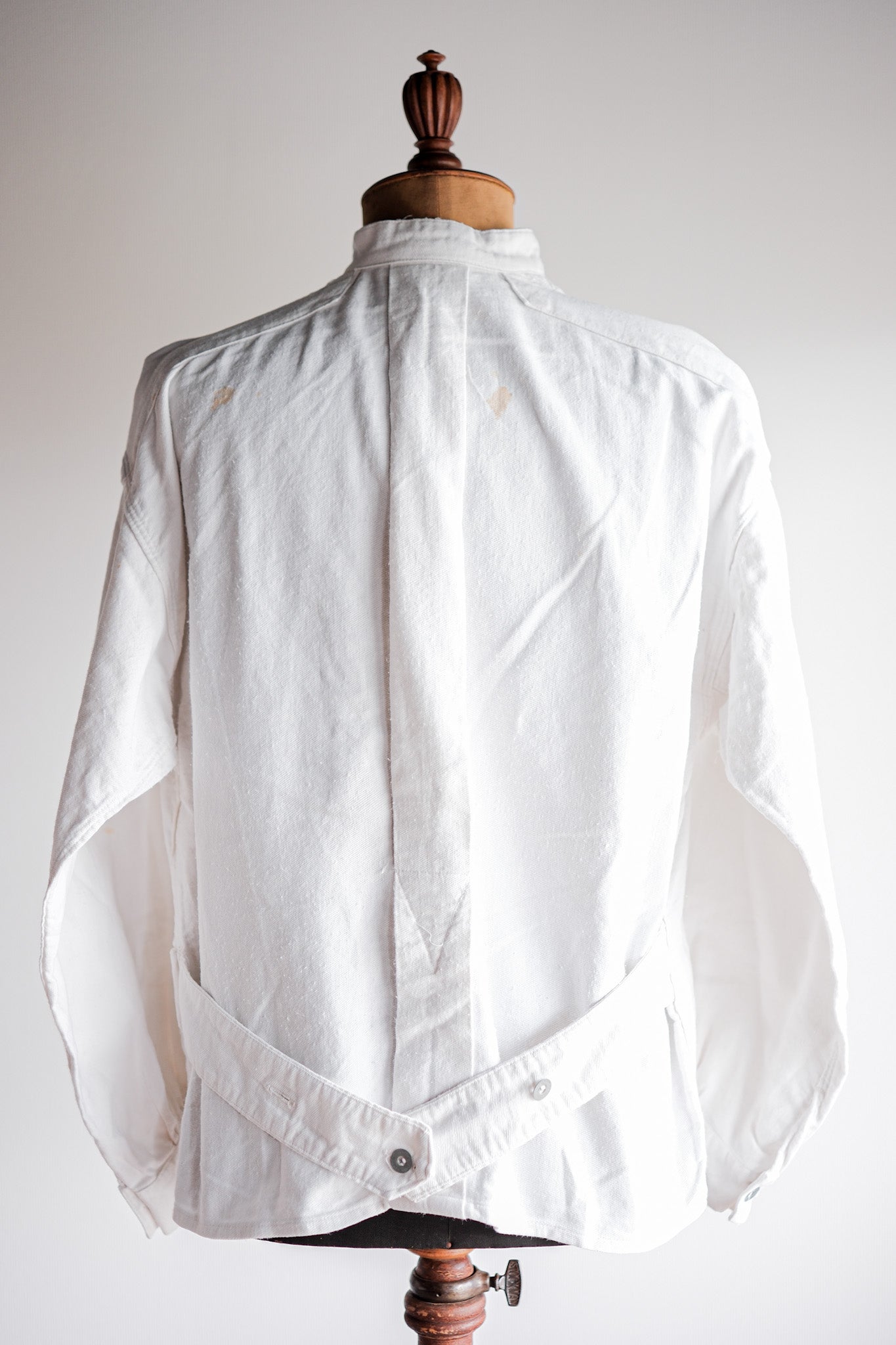 30's French Army Cotton Twill Bourgeron Jacket