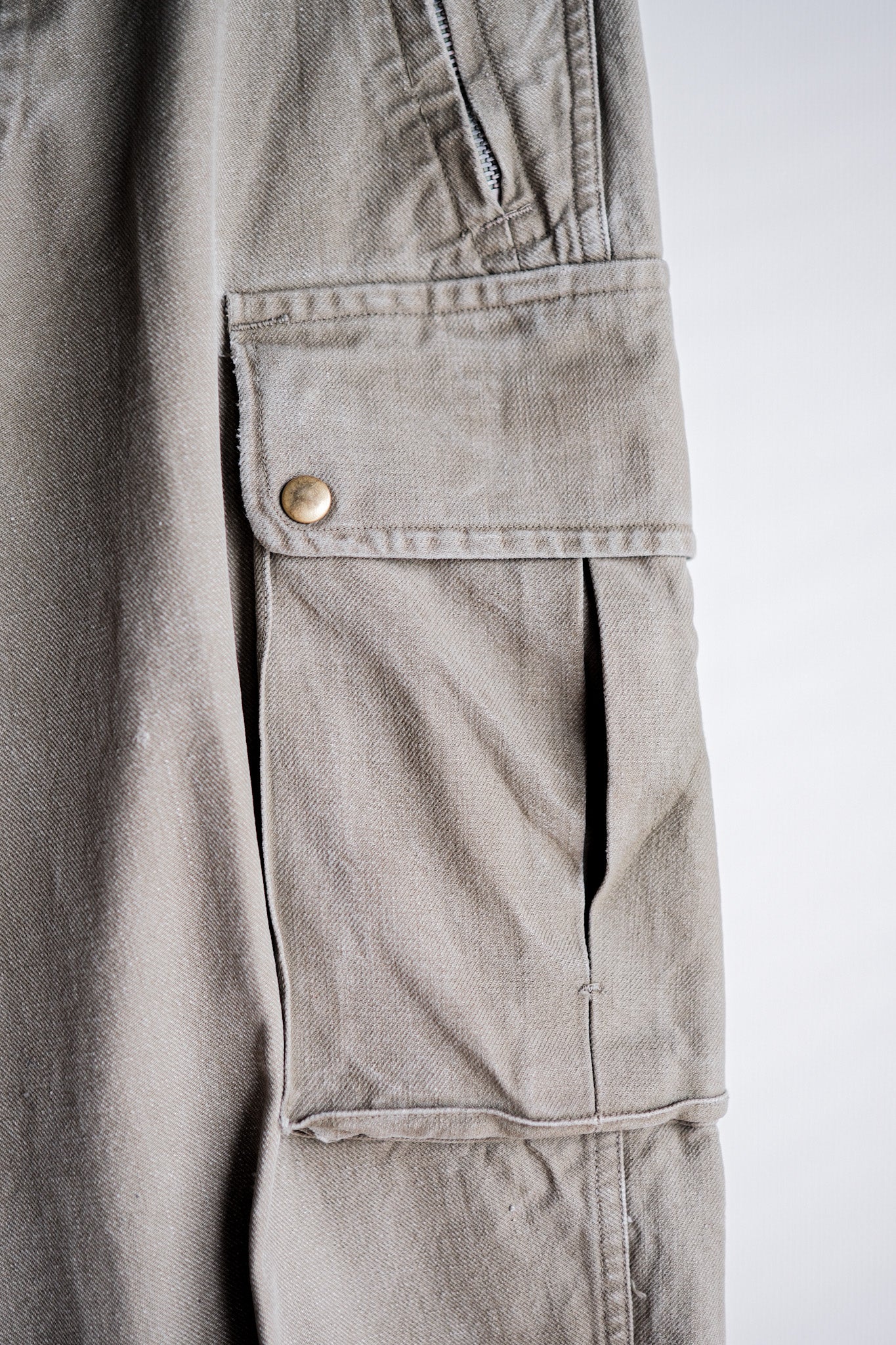 【~40's】French Army TAP47 Paratrooper Trousers "1st Type"