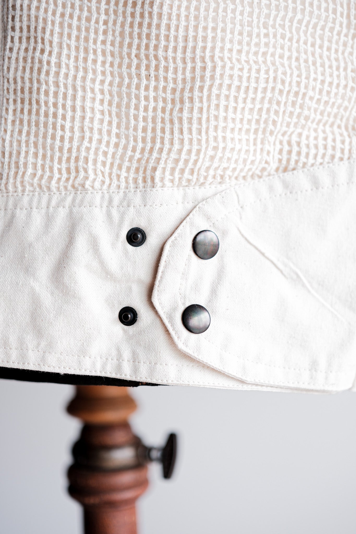 【~70's】French Vintage Multi Pocket Cotton Jacket
