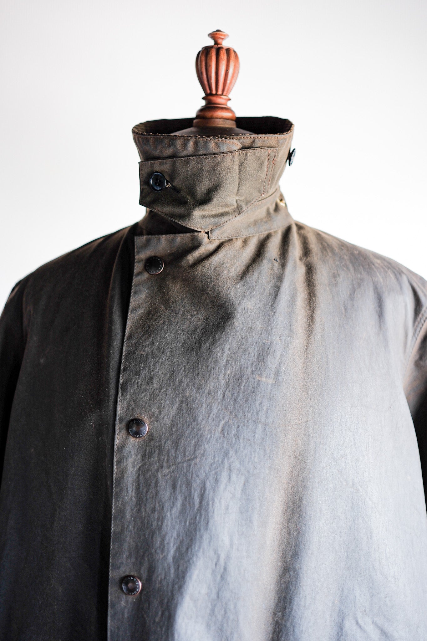【~80's】Vintage Barbour "3/4 COAT" 2 Crest